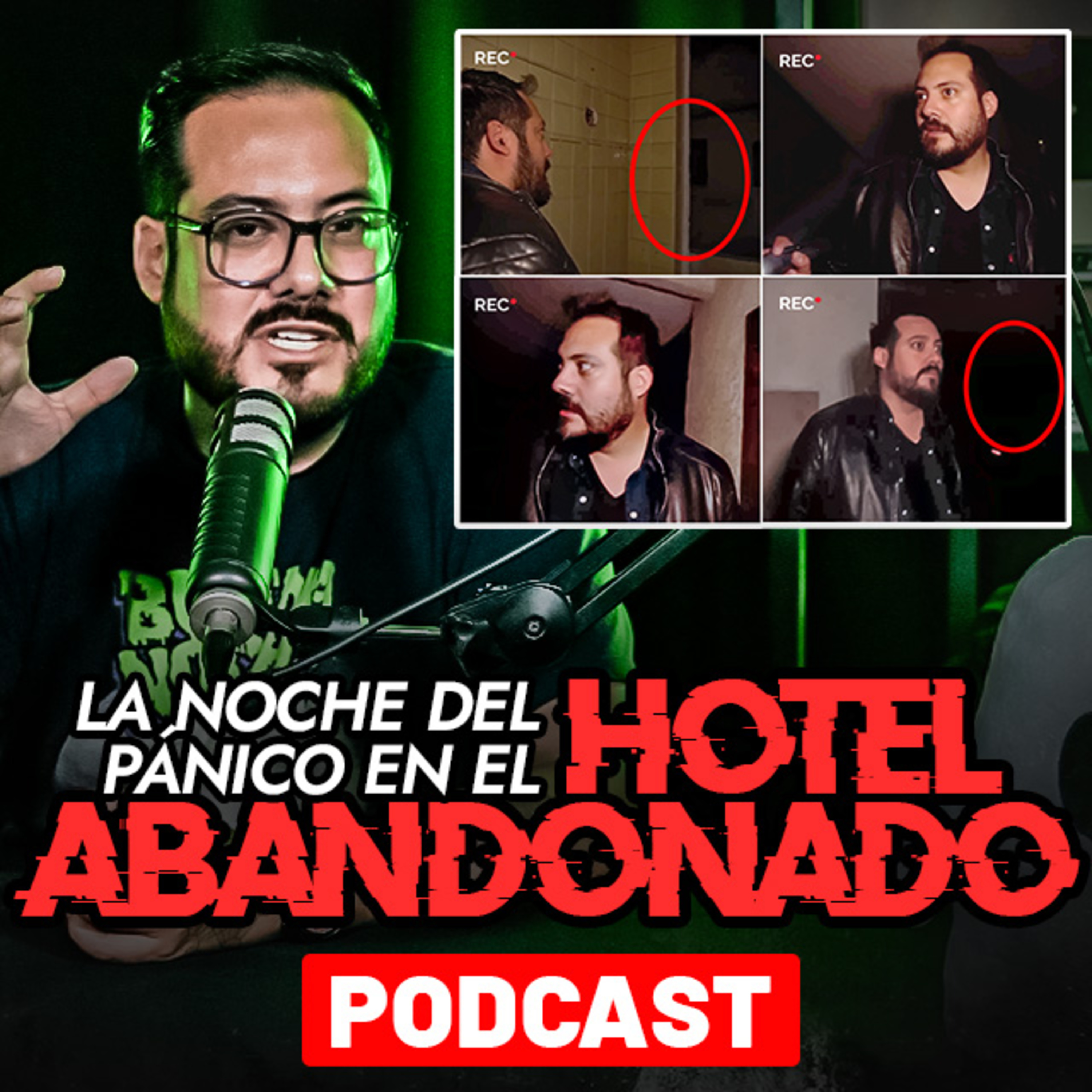 La noche del pánico en el hotel abandonado episode artwork