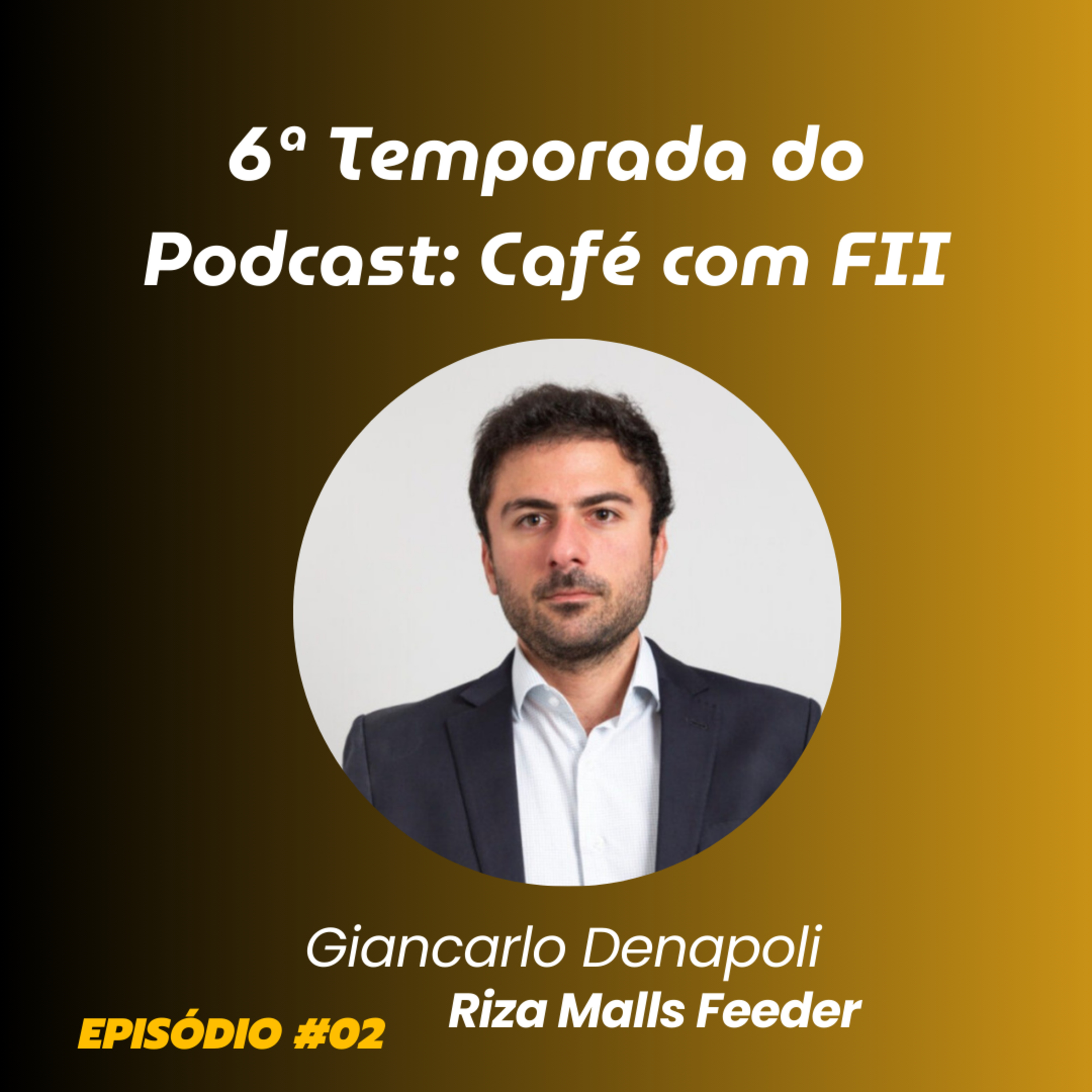 Fundo Imobiliário Riza Malls Feeder (Giancarlo Denapoli) | Café com FII Podcast #02 episode artwork