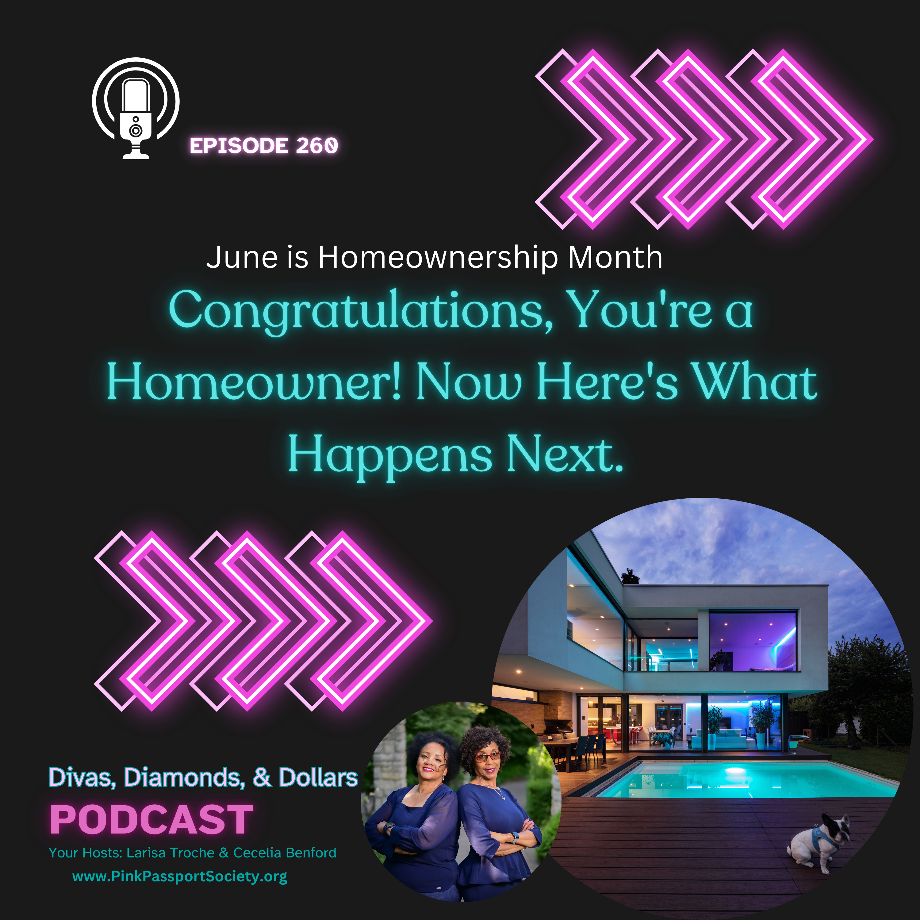 260-Congratulations, You're a Homeowner! Now Here's What Happens Next  episode artwork