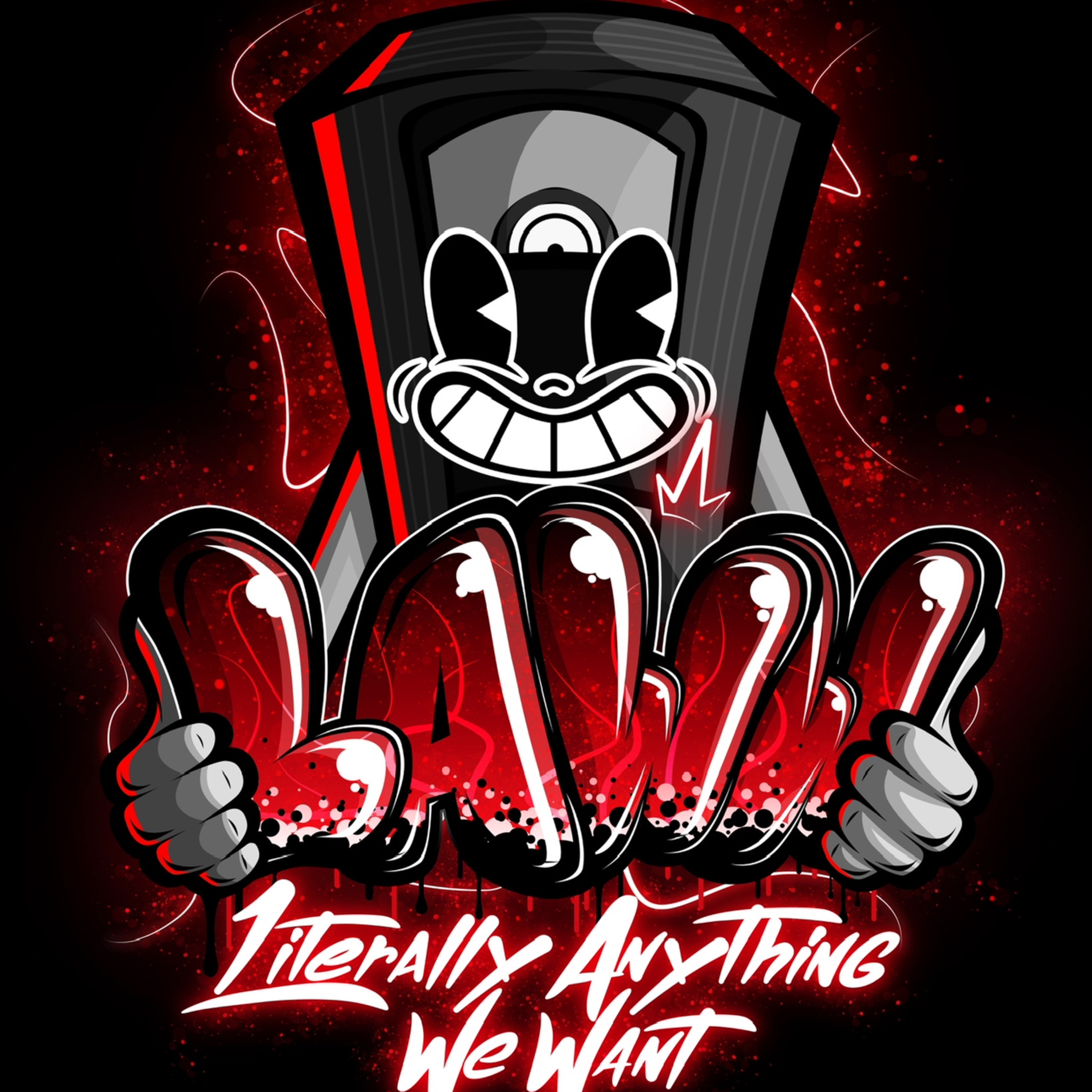 Literally Anything We Want (LAWW): Doomed to Repeat: Curses and Cults episode artwork