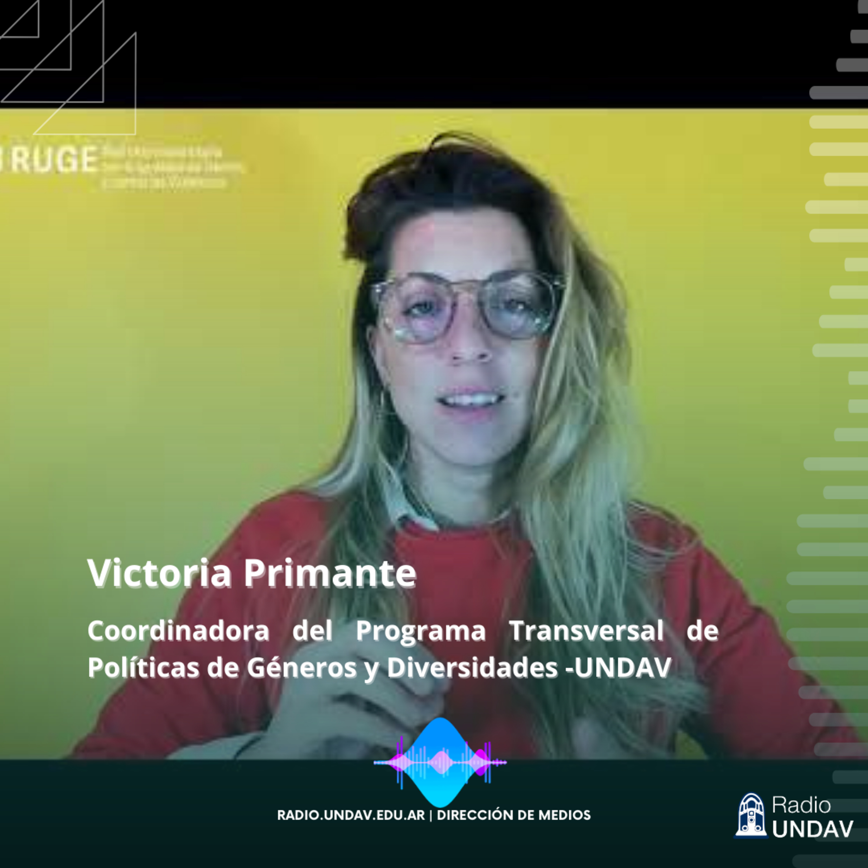Portada de Radio UNDAV