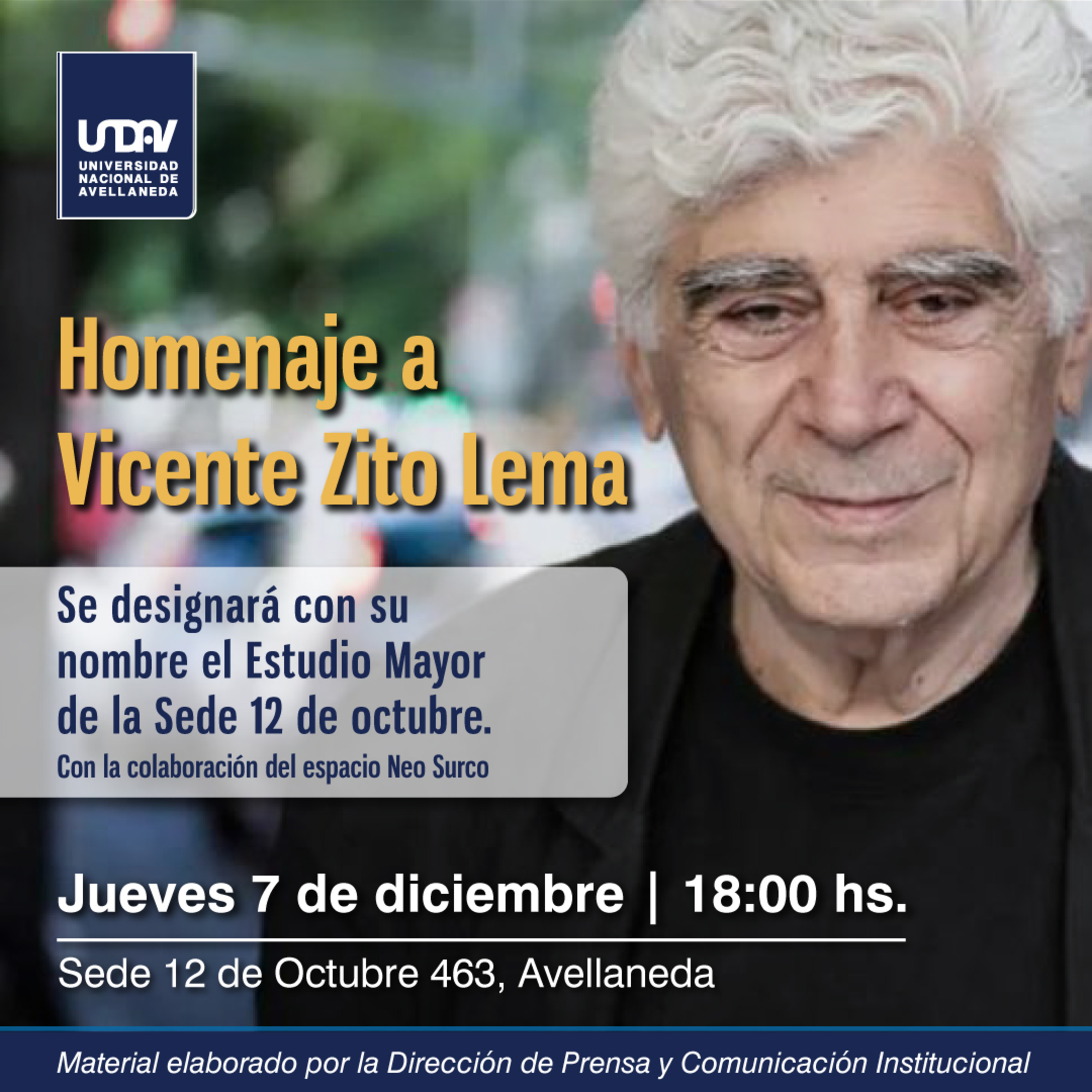 Portada de Radio UNDAV
