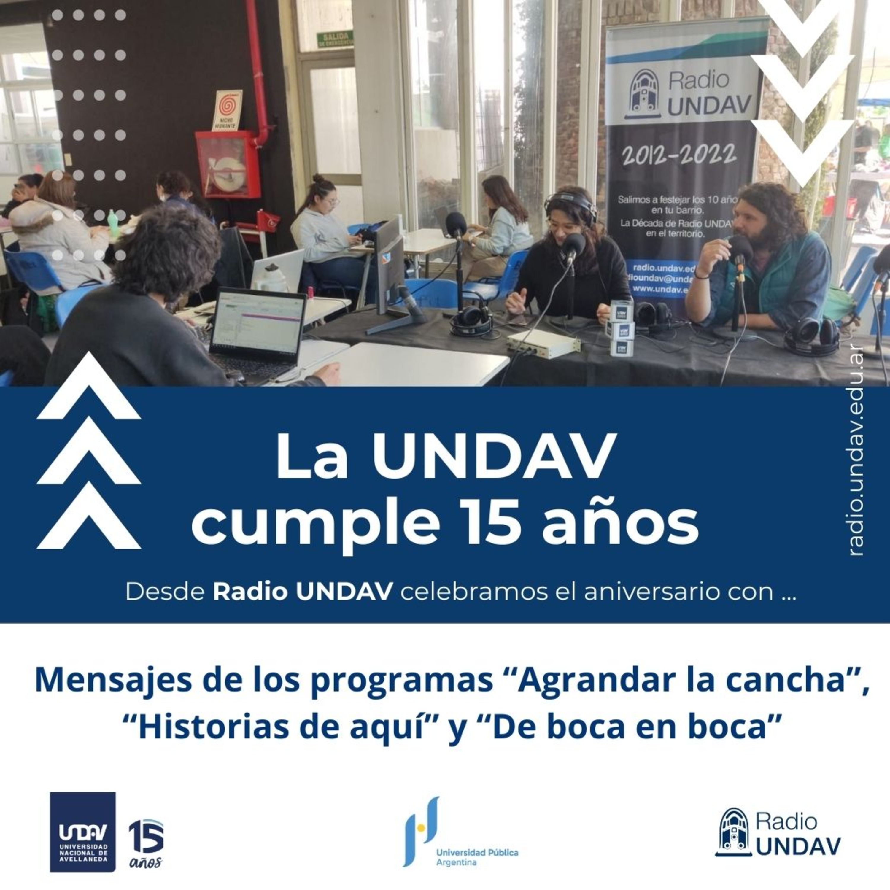 Grilla libre - UNDAV 15 AÑOS