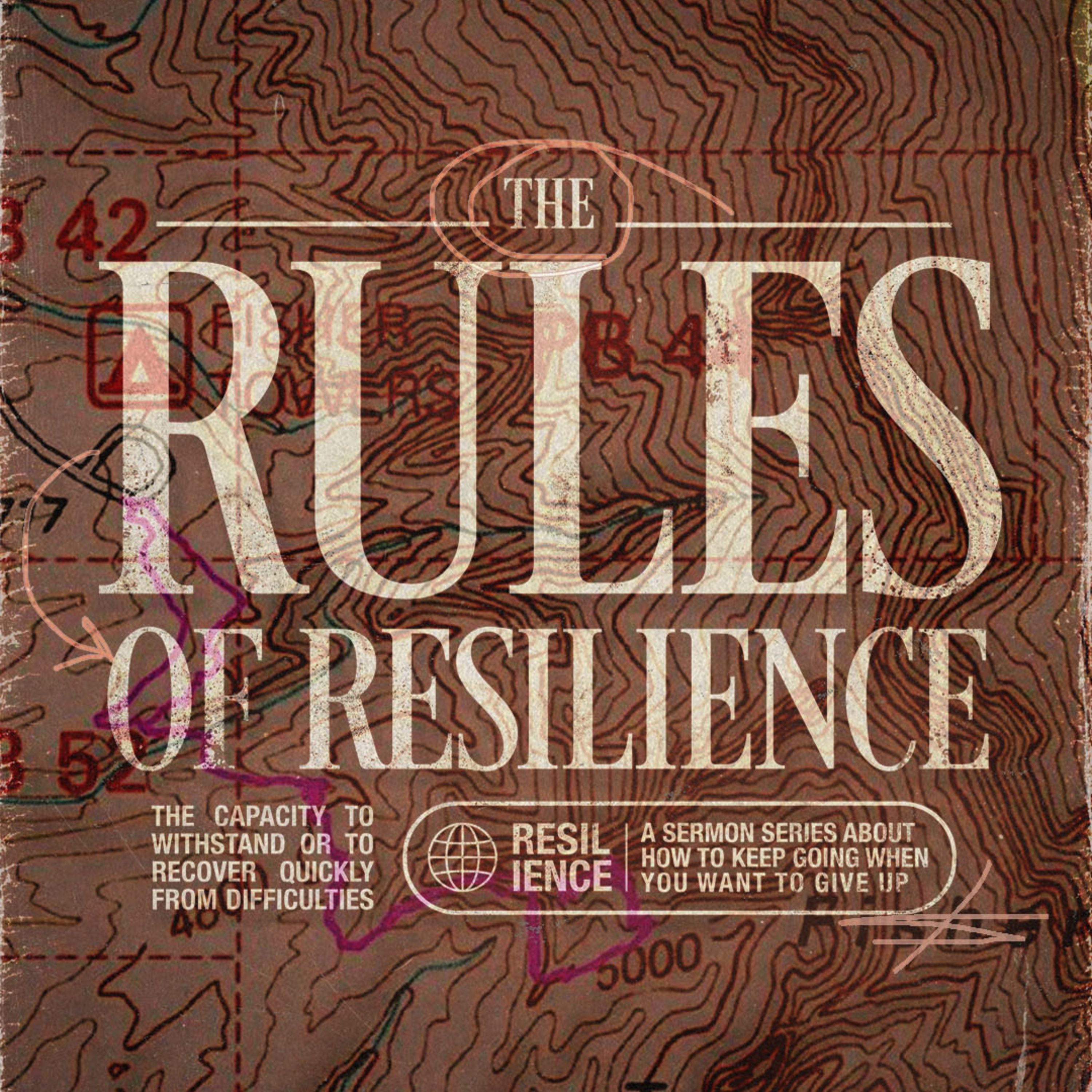 THE RULES OF RESILIENCE: week 1 - "ARE INSPIRATION AND DETERMINATION ENOUGH? episode artwork