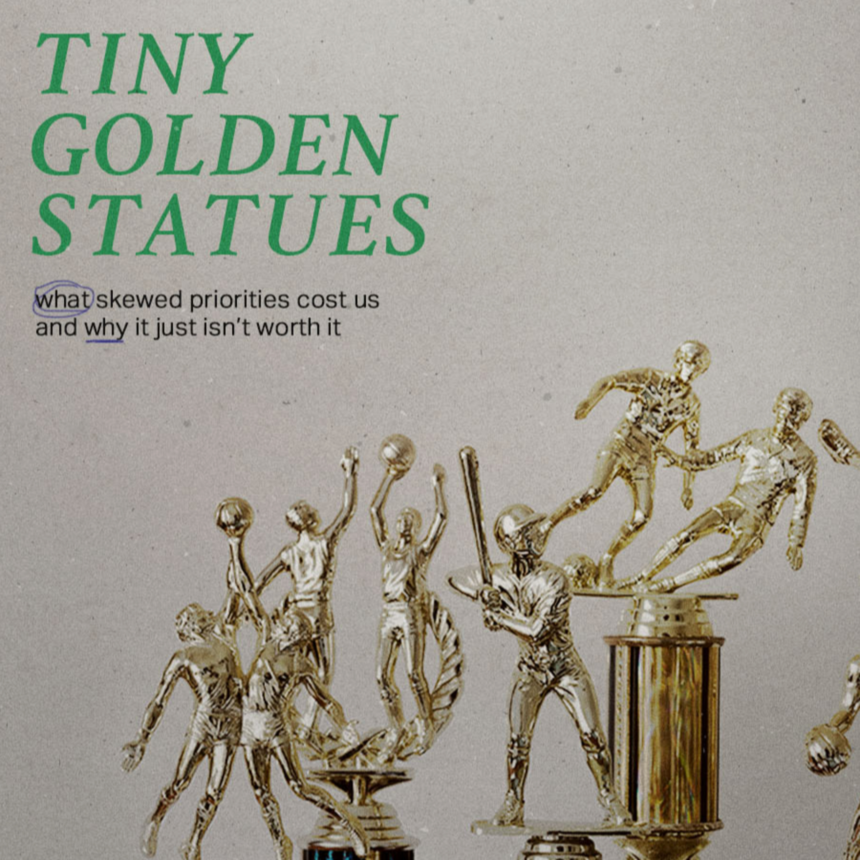 TINY GOLD STATUES: Wk 2- "MOST LIKED" episode artwork