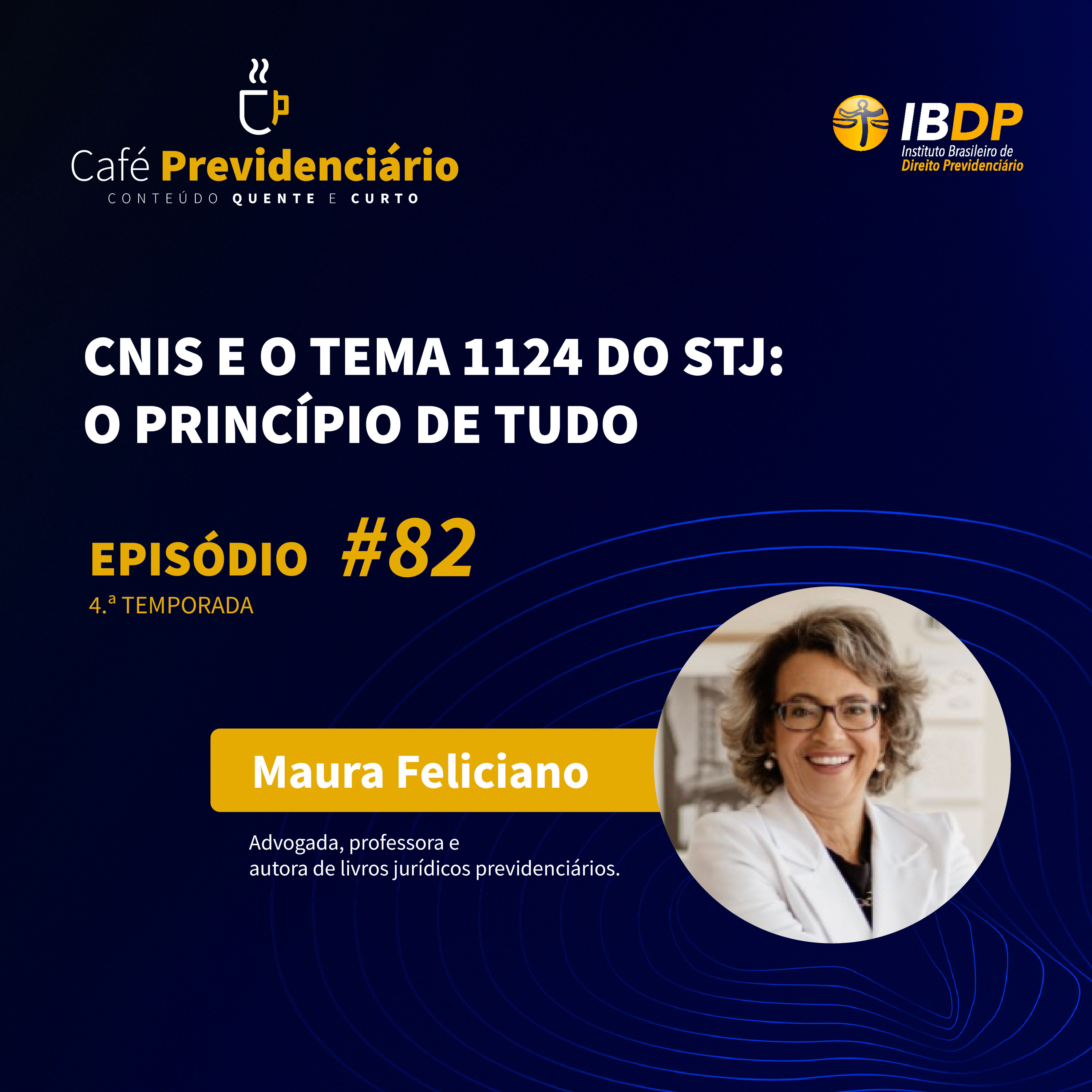 #82 - CNIS e o Tema 1124 do STJ: o princípio de tudo. episode artwork