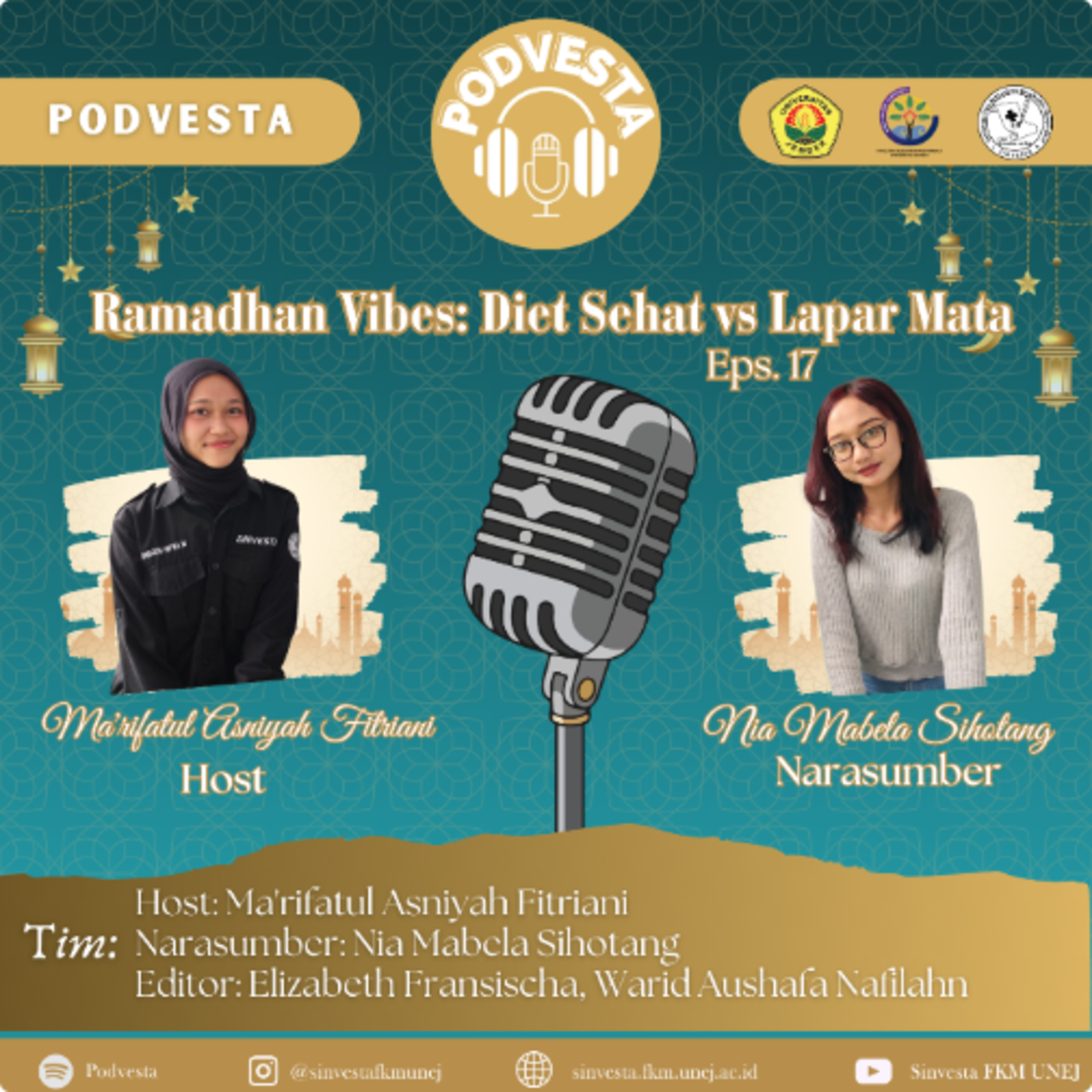 #17 Podvesta - Ramadhan Vibes: Diet Sehat vs Lapar Mata