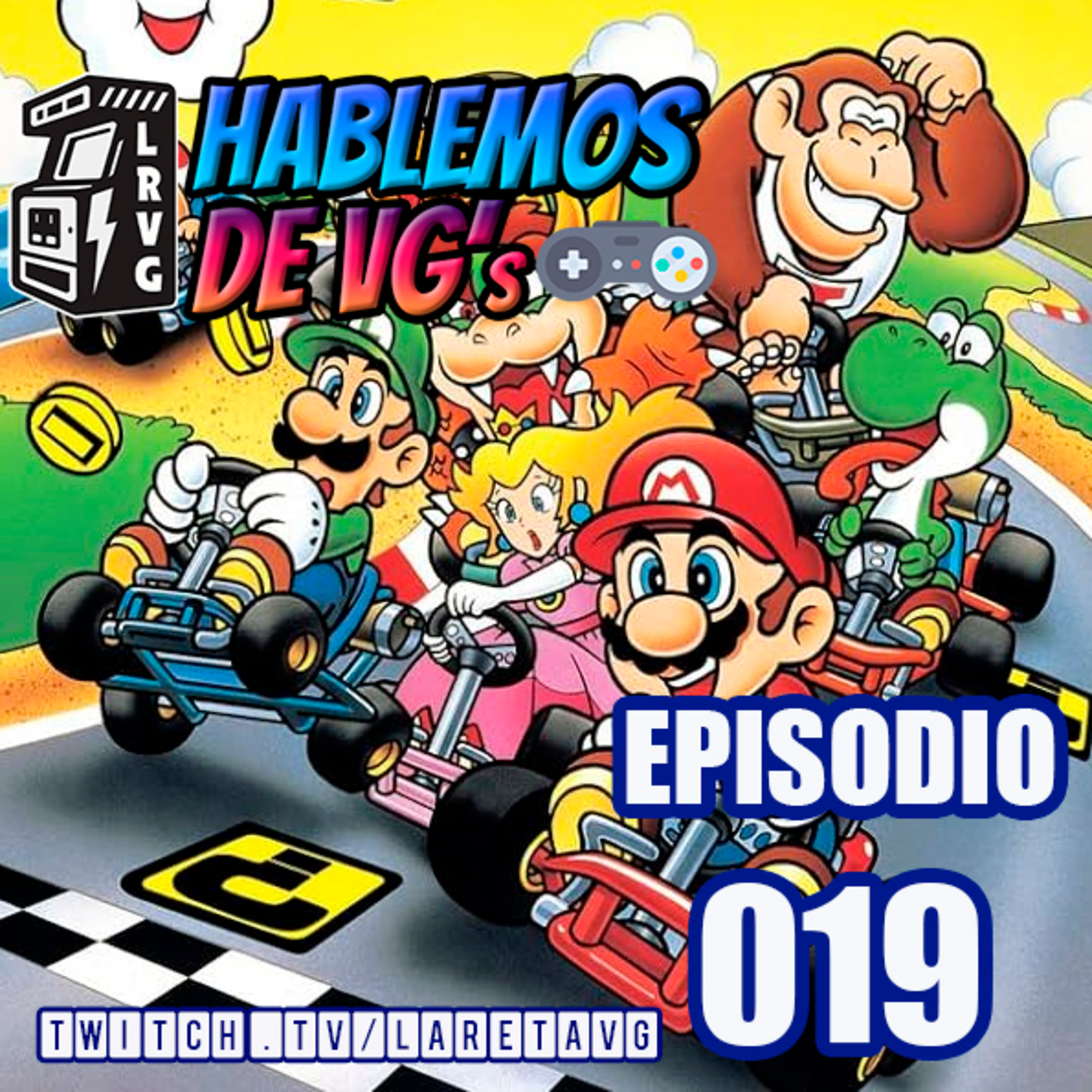 HABLEMOS de VGs - 019 SUPER MARIO KART episode artwork