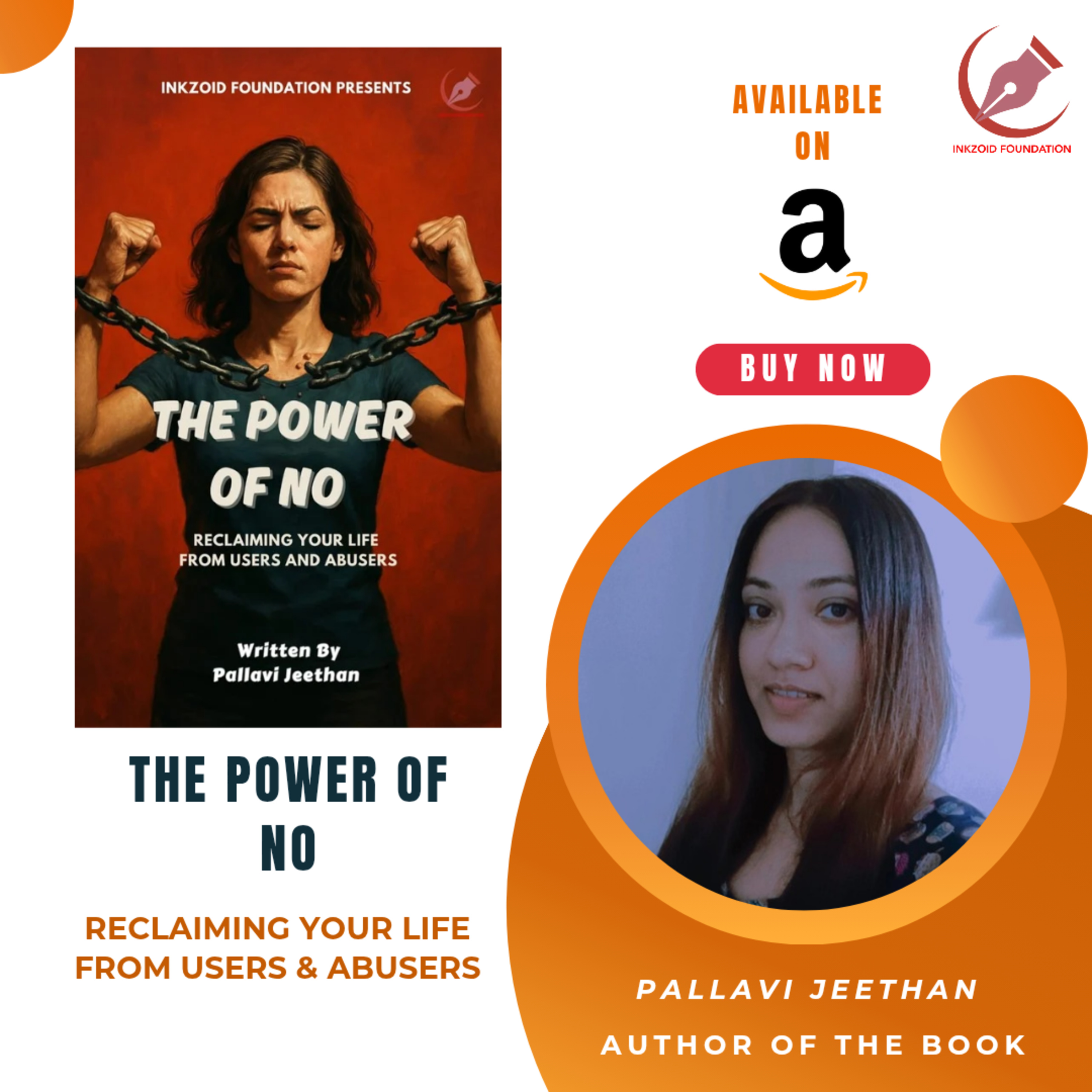 Pallavi Jeethan Launches Groundbreaking Book "The Power Of No: Reclaiming Your Life From Users And Abusers". episode artwork
