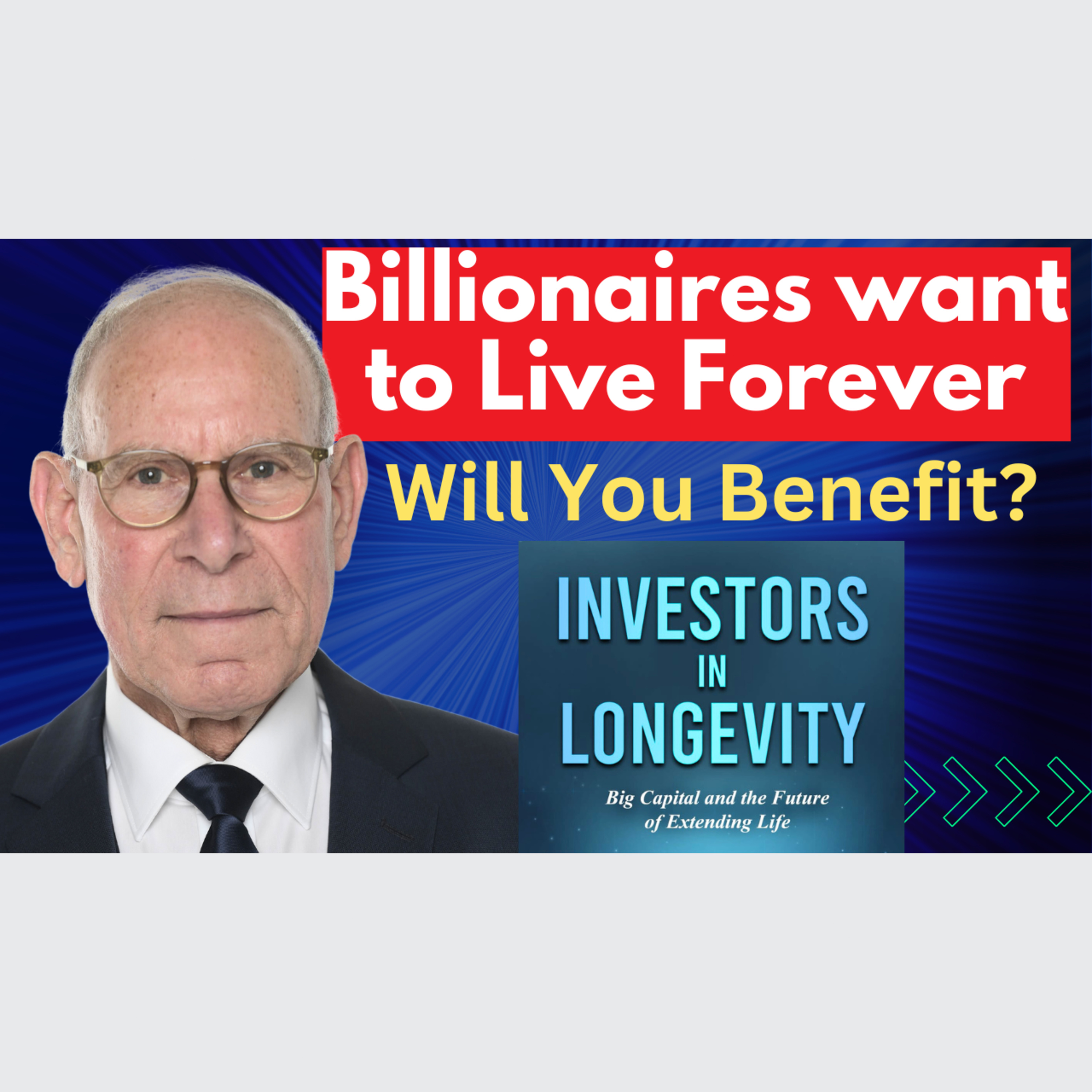 Billionaires Want to Live Forever: Will You Benefit? | Dr David Dror Interview episode artwork