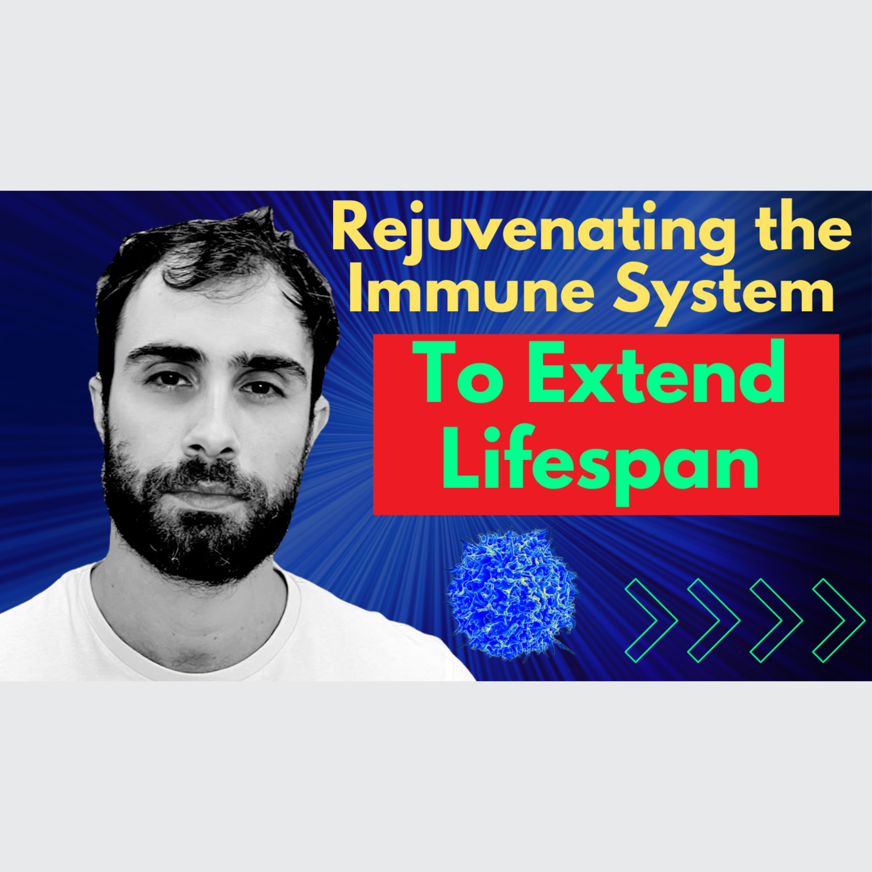 Rejuvenating the Immune System to Extend Lifespan & Healthspan | Dr Alessio Lanna Interview episode artwork