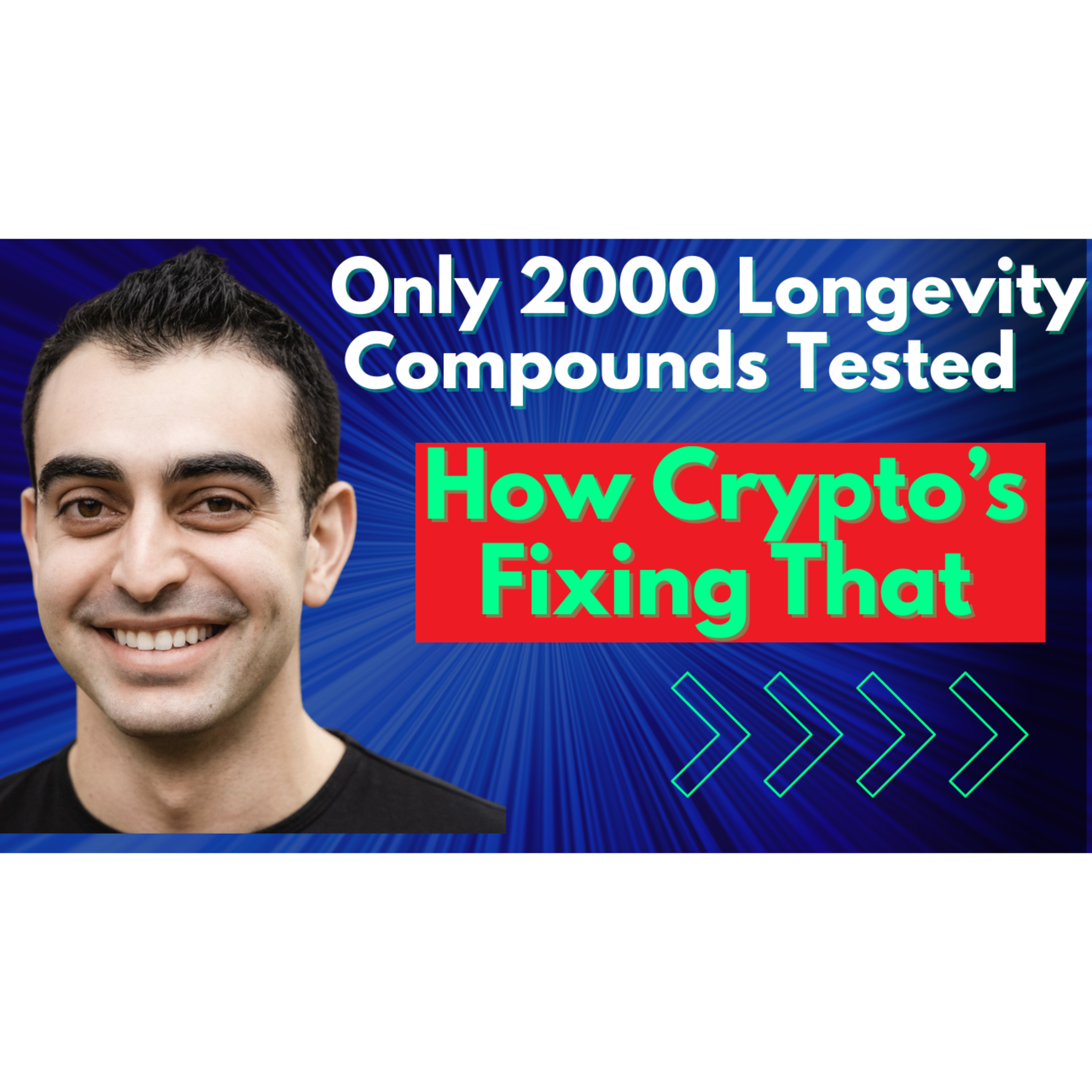 Only 2,000 Longevity Compounds Tested - Crypto's Fixing That | Benji Leibowitz Interview episode artwork