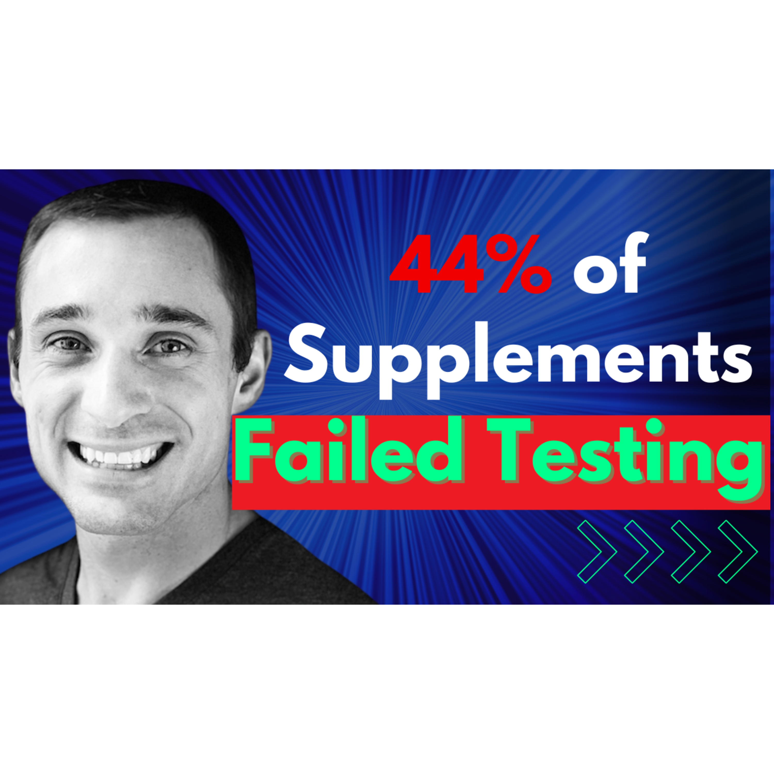 The Supplement Scientist: 44% Of Supplements Failed Testing! | Dr Jordan Glenn