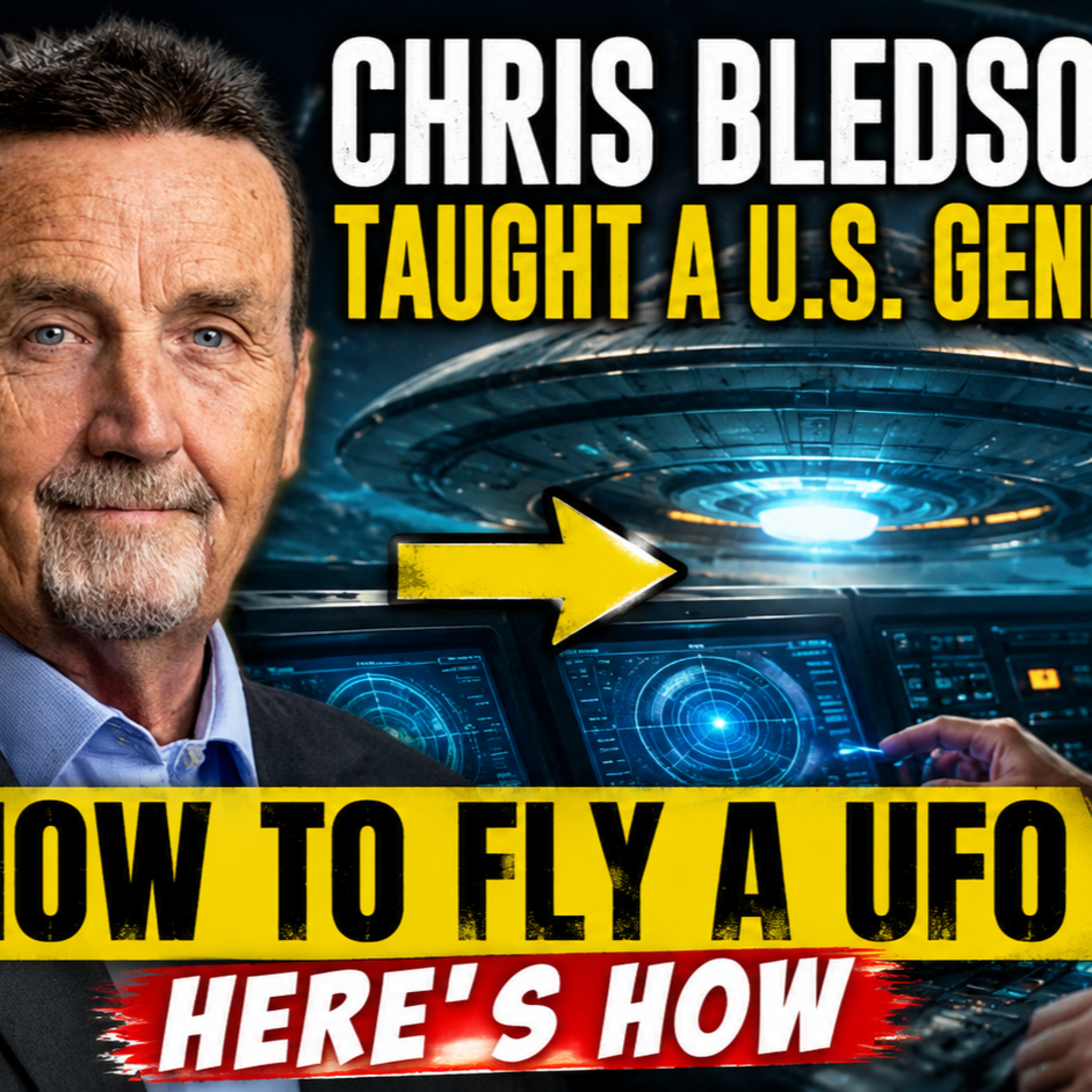 Chris Bledsoe Taught a U.S. General How to Fly a UFO—Here’s How episode artwork