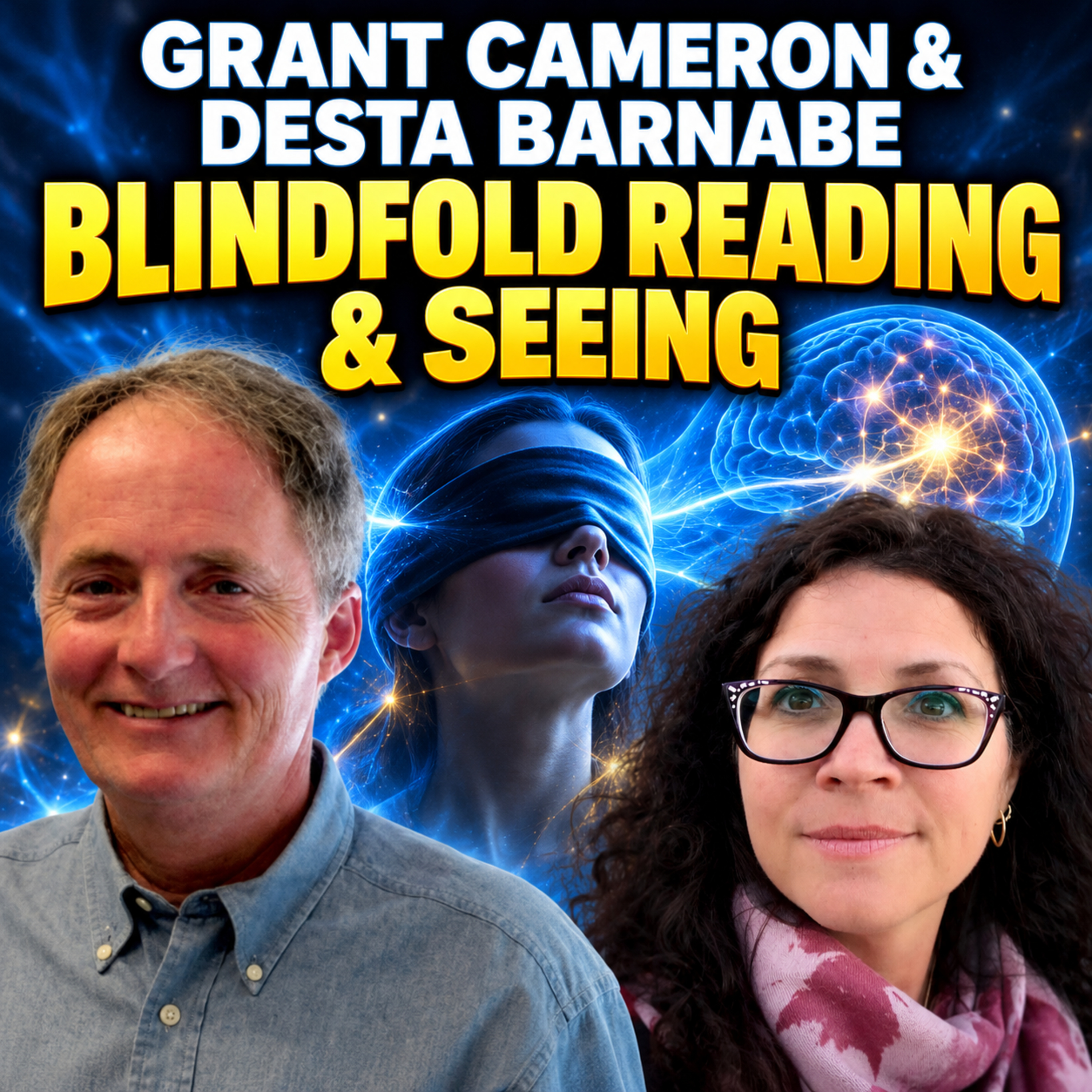 Grant Cameron and Desta Barnabe: Blindness, Blindfold Reading, and Seeing