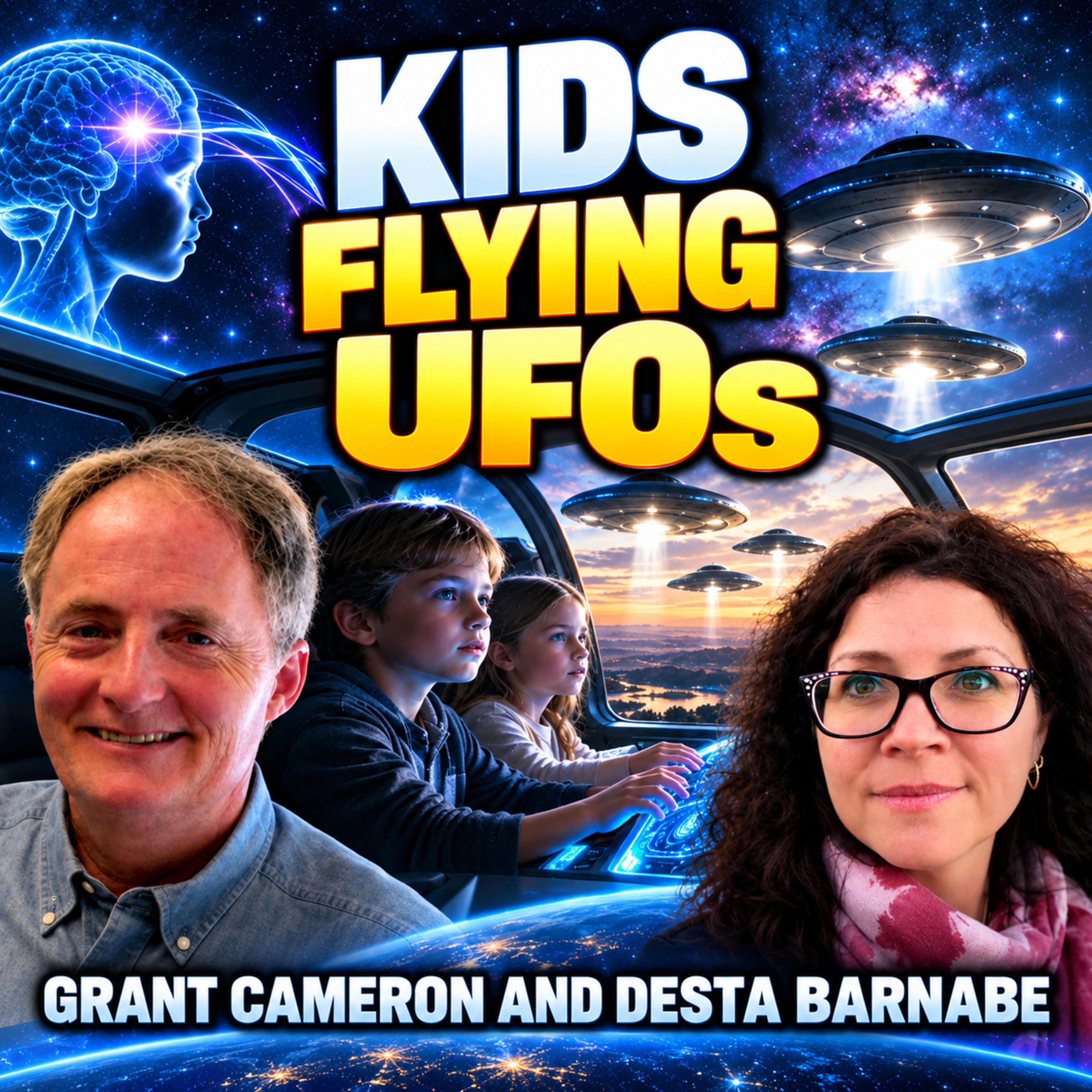 Kids Flying UFOs: Grant Cameron and Desta Barnabe on Psychic Abilities and the GATE Program