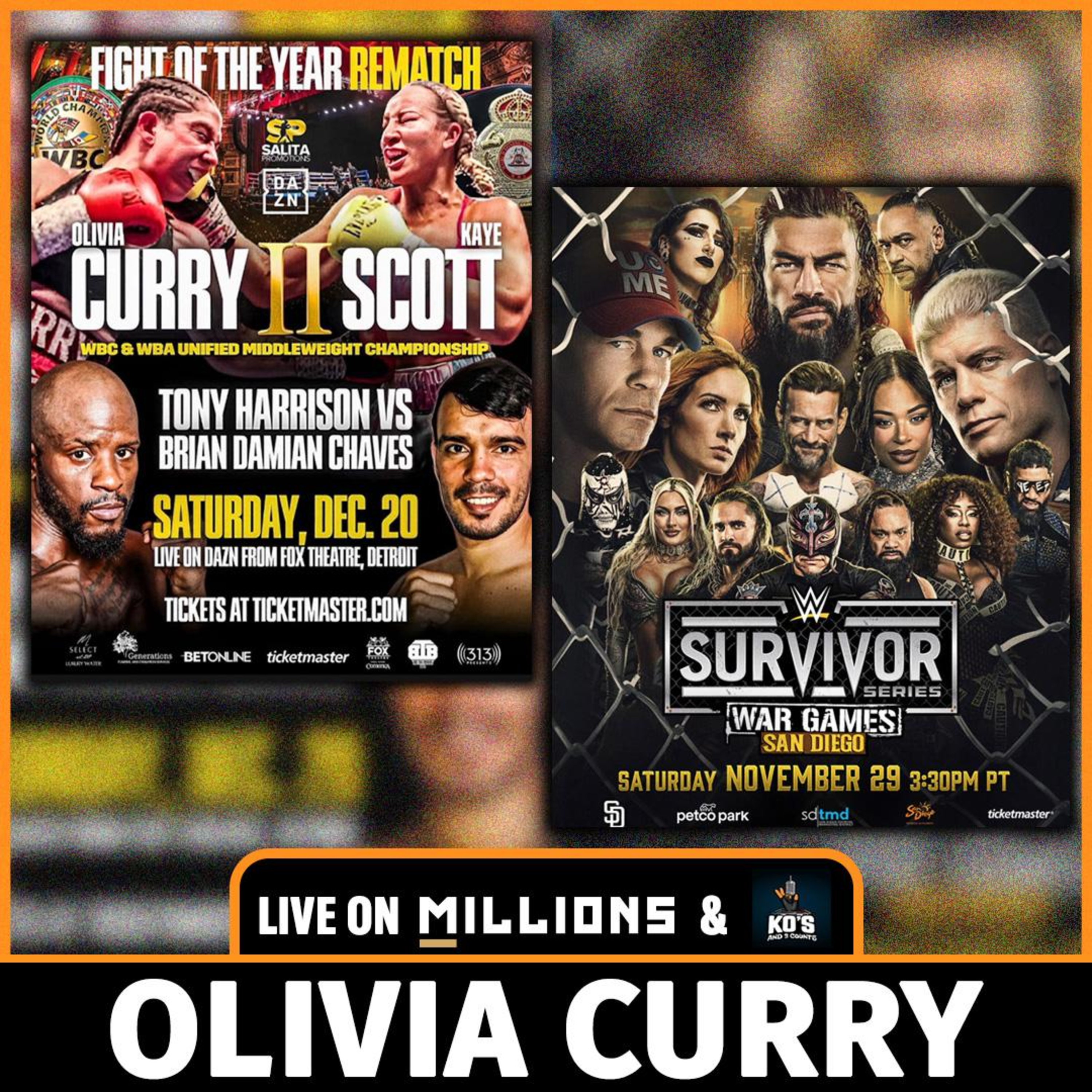 WBC and WBA Middleweight Olivia Curry talks rematch with Kaye Scott and Survivor Series recap