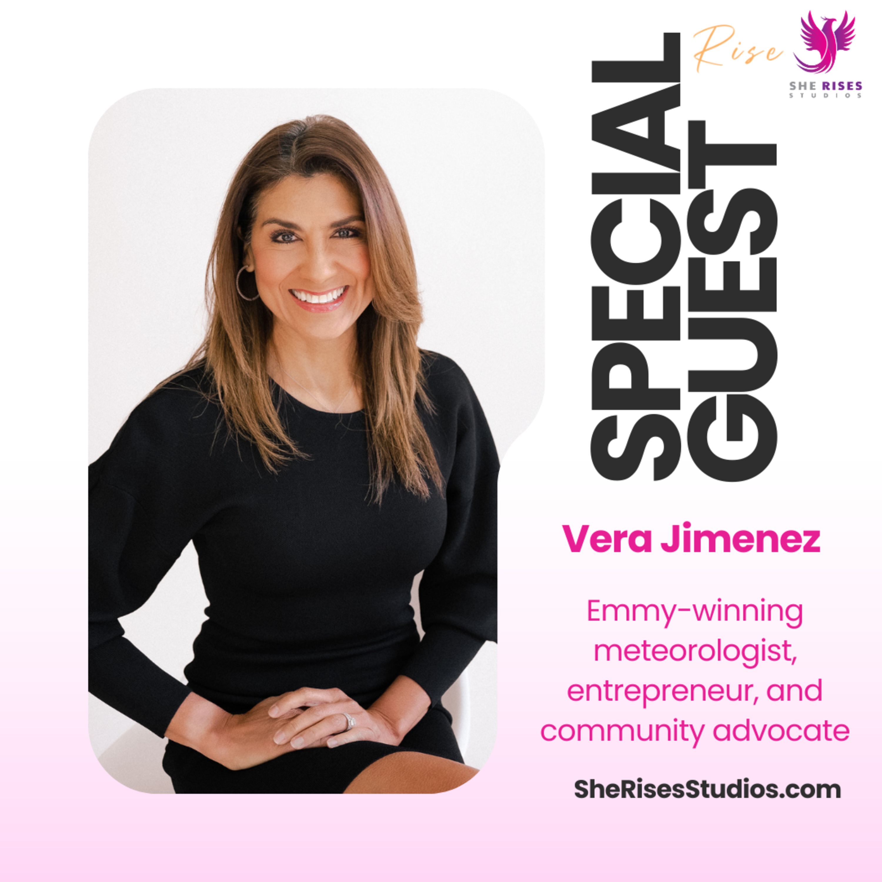 #300 - Vera Jimenez (award-winning meteorologist, reporter, and anchor at KTLA 5) episode artwork
