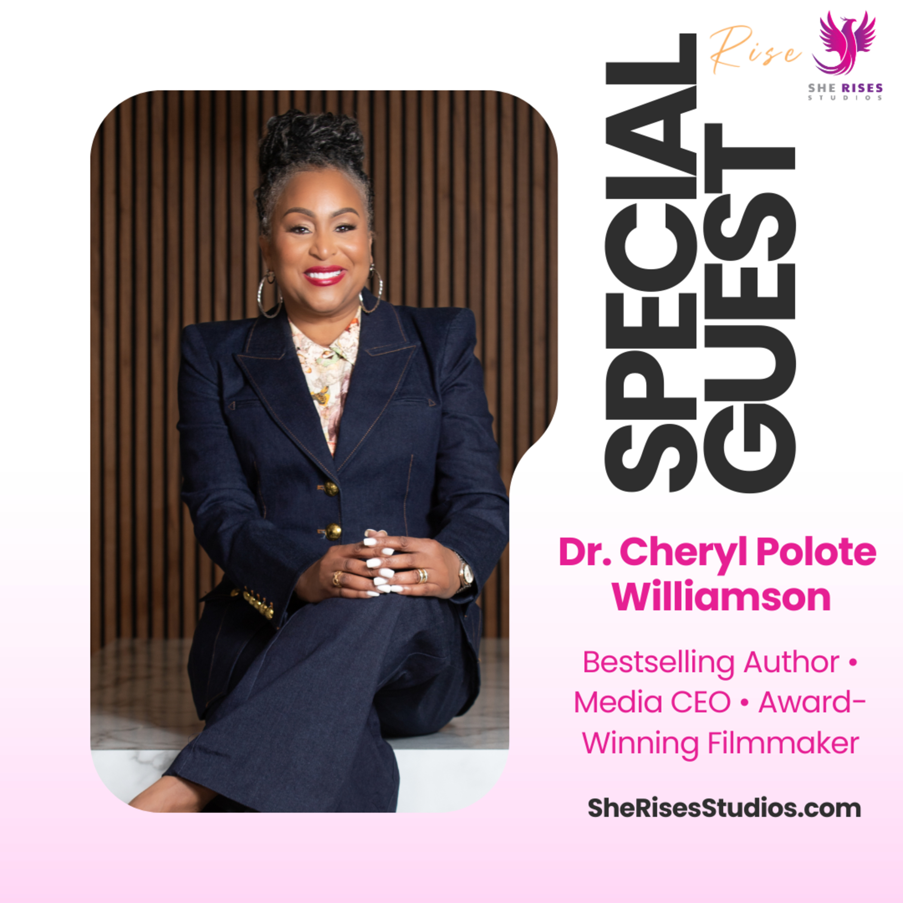 #309 - Dr. Cheryl Polote Williamson (Bestselling Author, Media CEO, Award-Winning Filmmaker) episode artwork