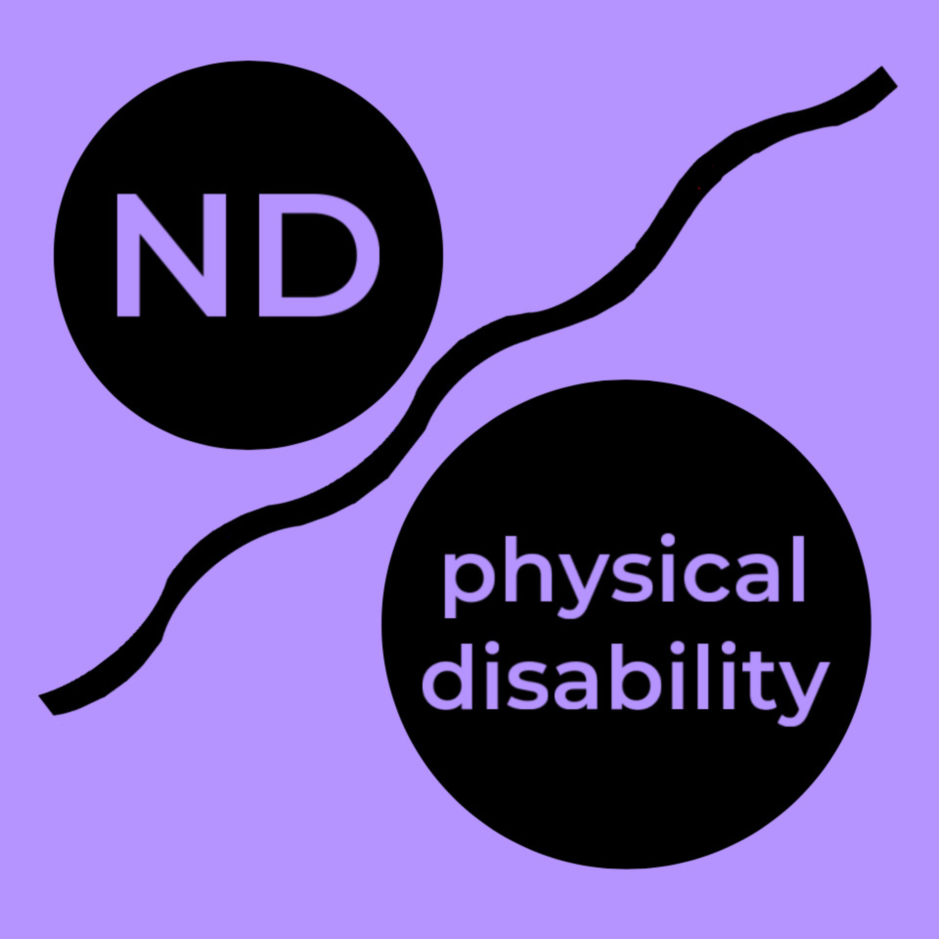 is there a strict line between neurodivergence & physical disability? episode artwork