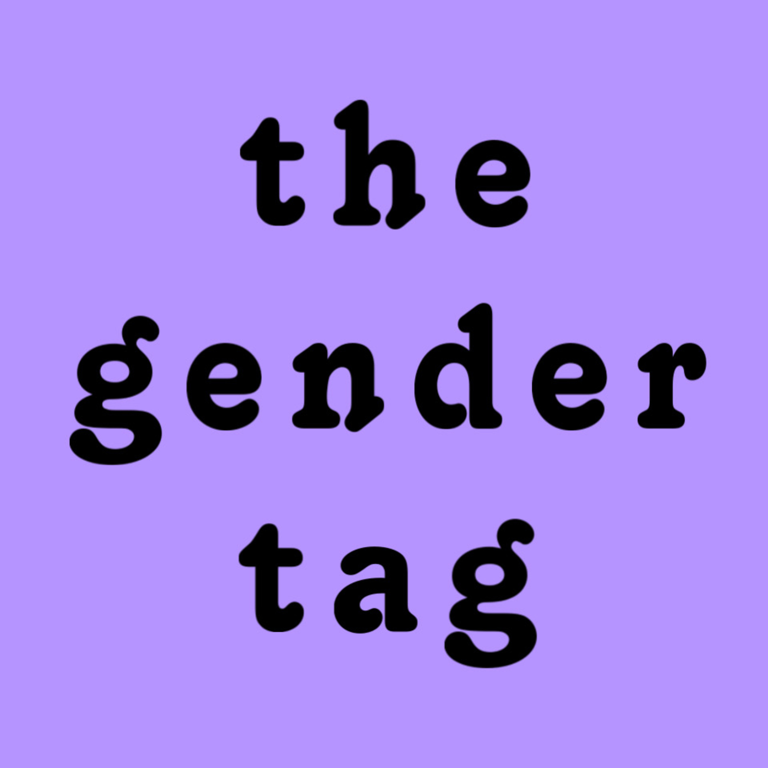 doing the gender tag episode artwork