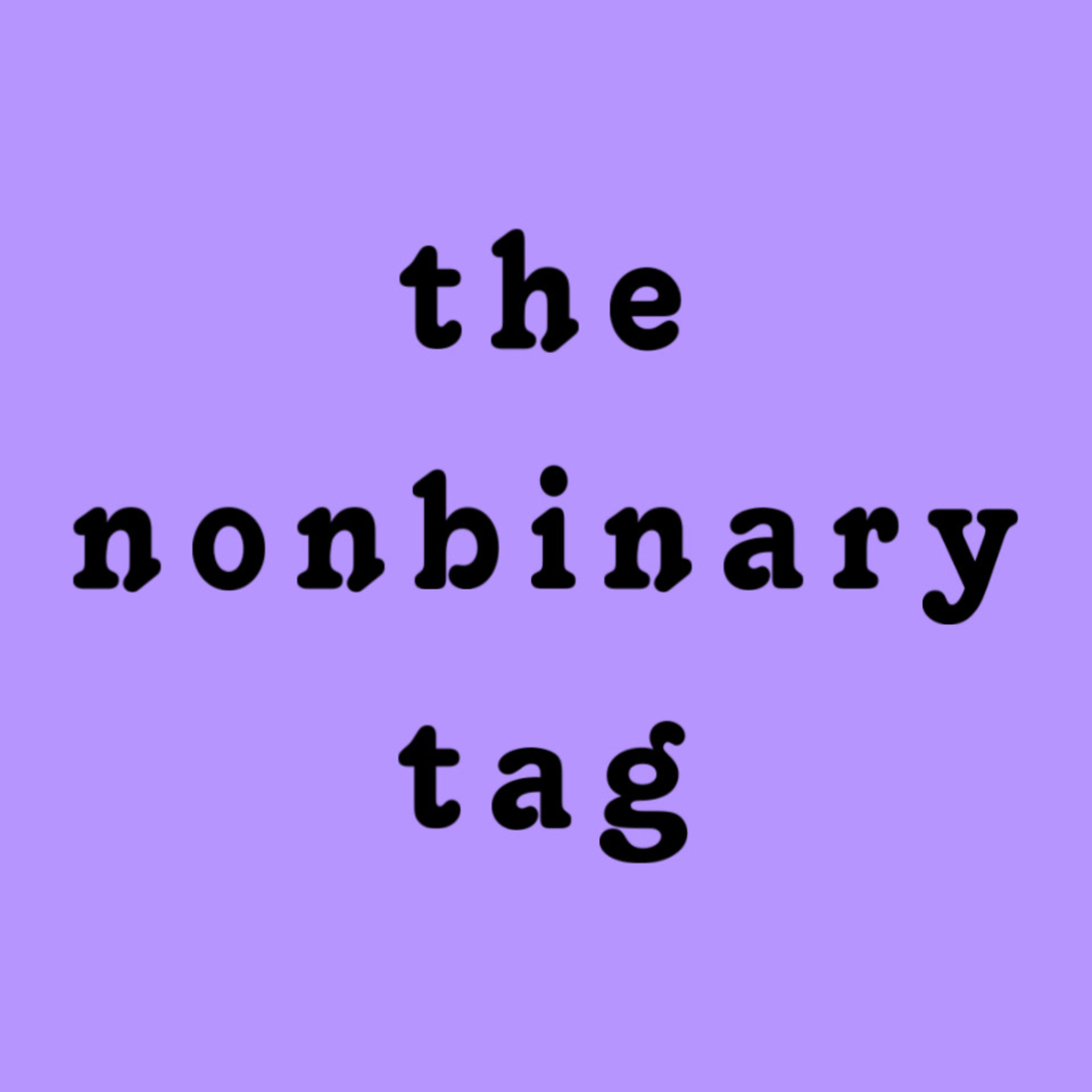 doing the nonbinary tag episode artwork