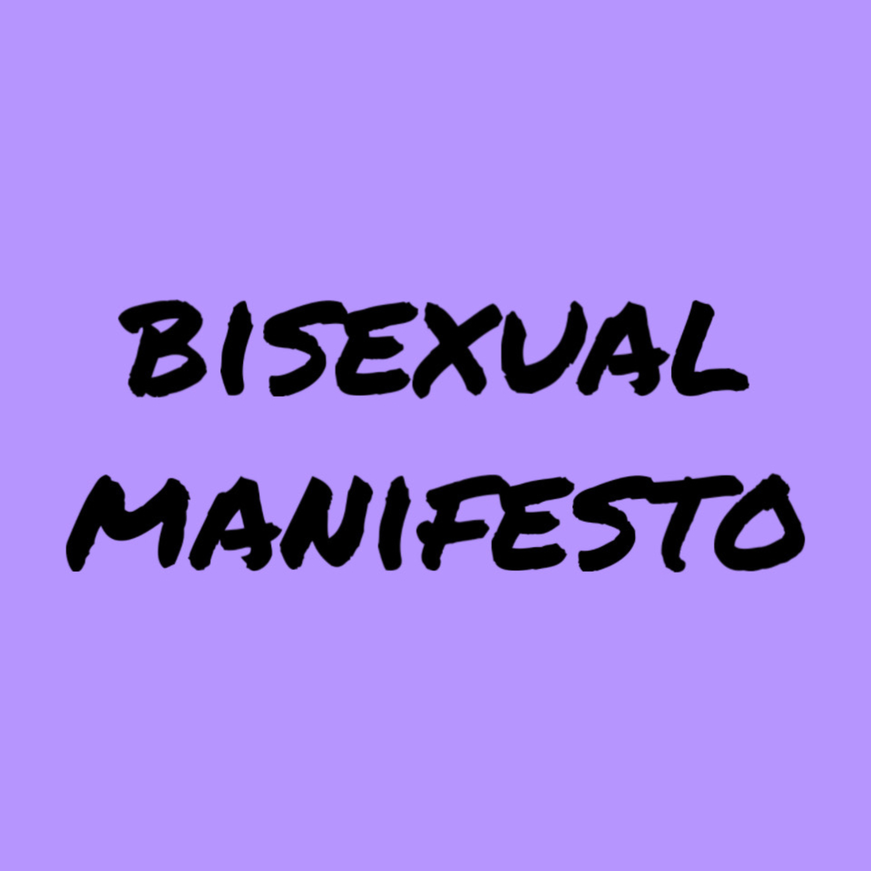 reacting to the bisexual manifesto episode artwork