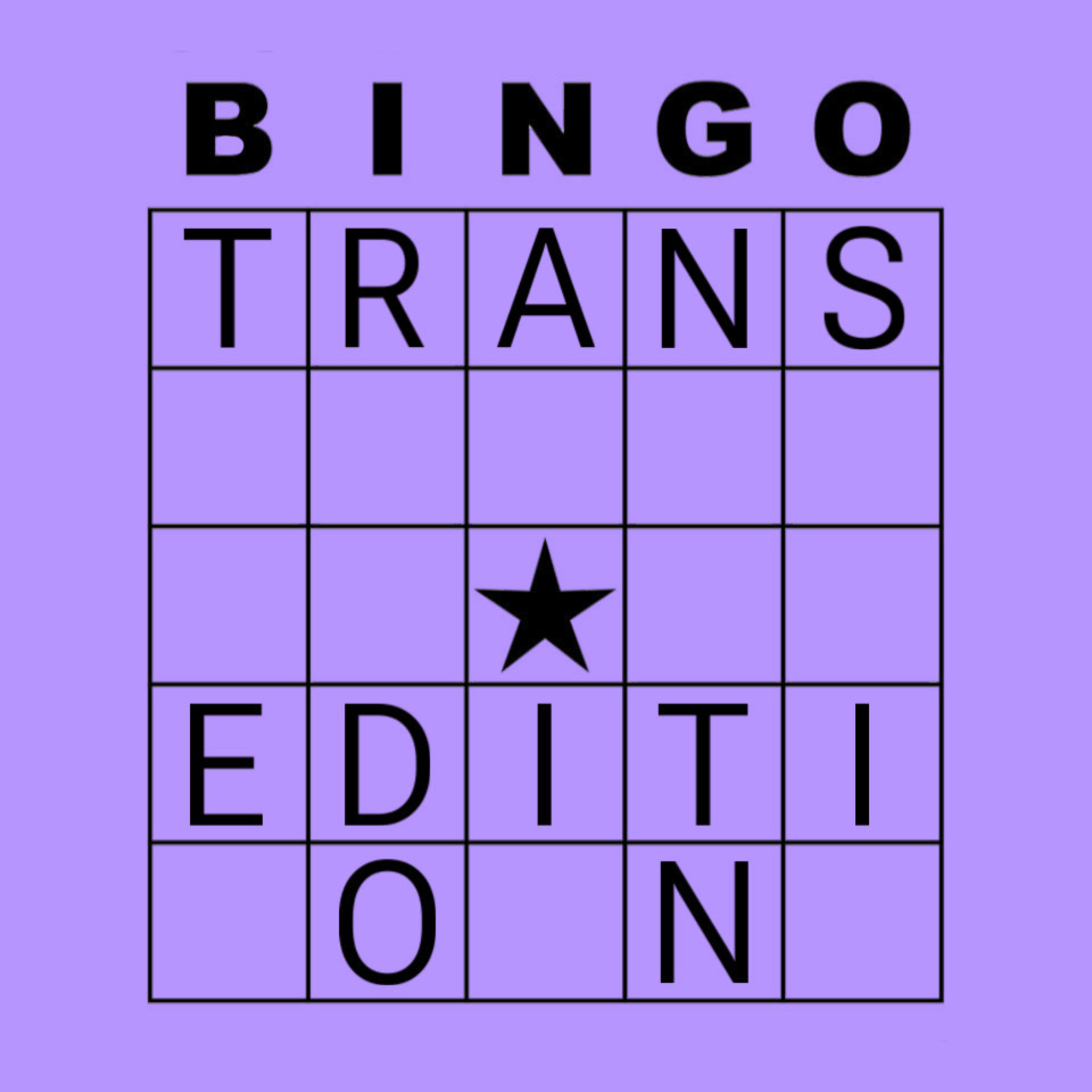 bingo! i'm transgender! episode artwork