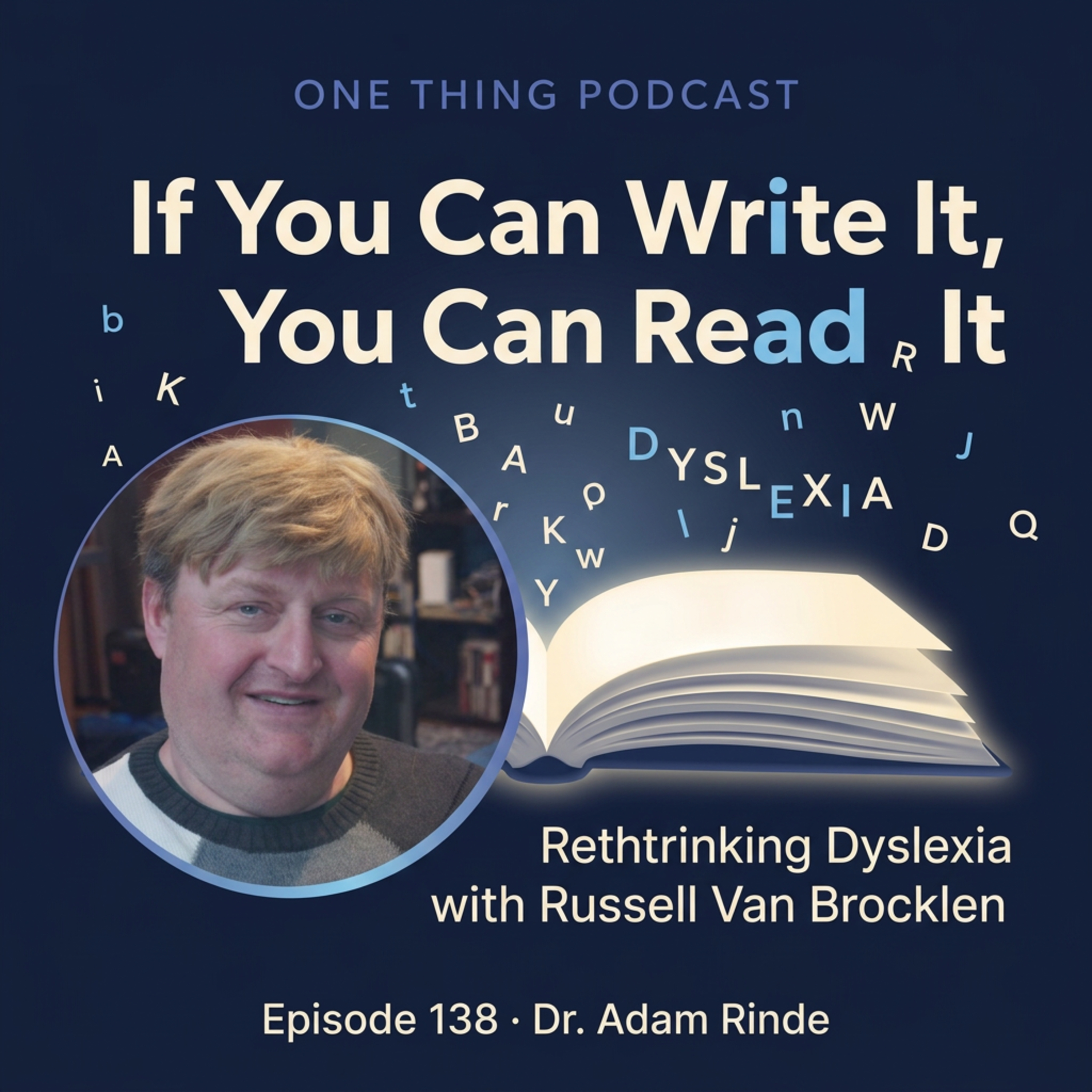 Episode 138|“If You Can Write It, You Can Read It”: Rethinking Dyslexia with Russell Van Brocklen Episode 138|“If You Can Write It, You Can Read It”: Rethinking Dyslexia with Russell Van Brocklen