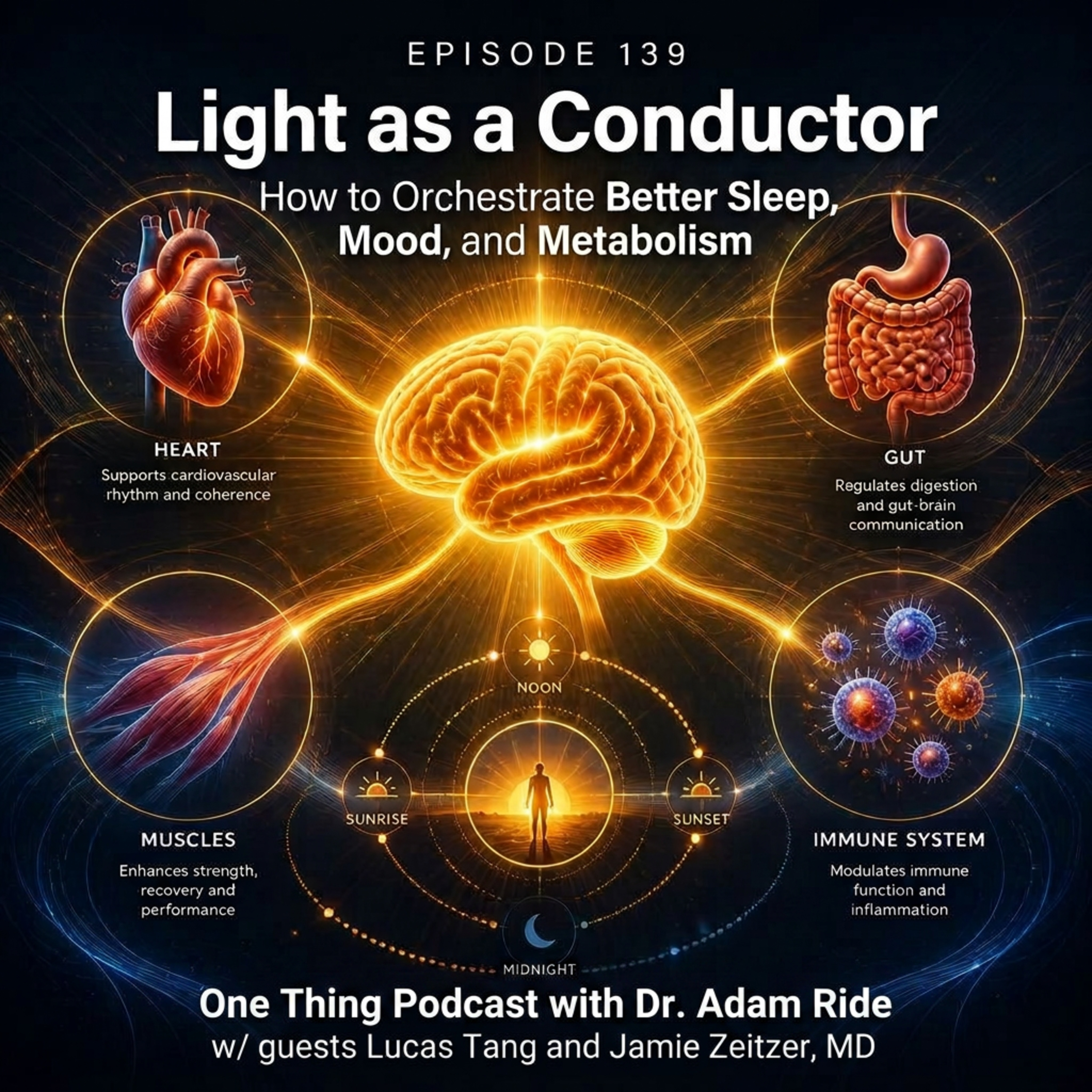 Episode 139 | Light as a Conductor | How to Orchestrate Better Sleep, Mood, and Metabolism