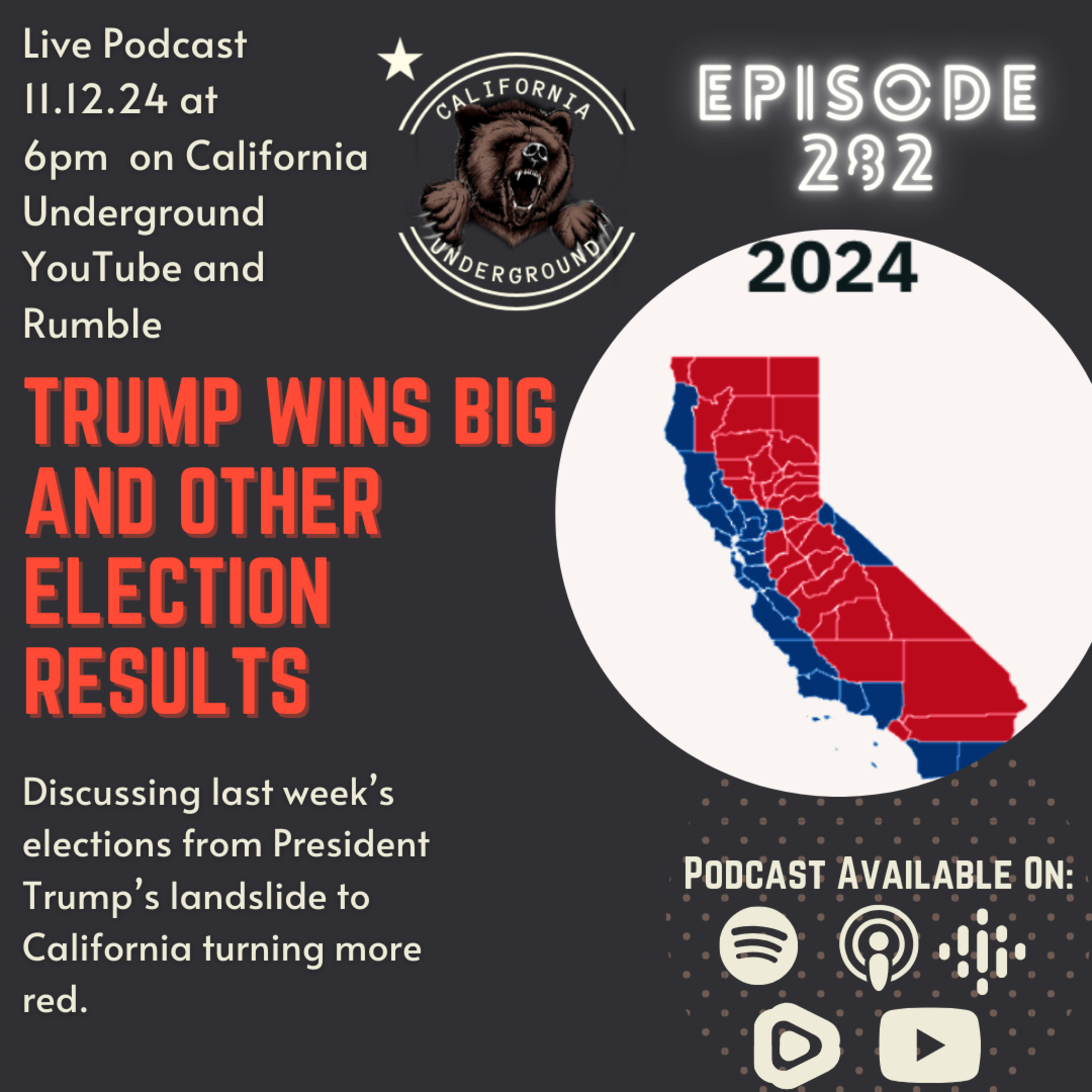 Ep. 282: Trump Wins Big and Other Election Results episode artwork