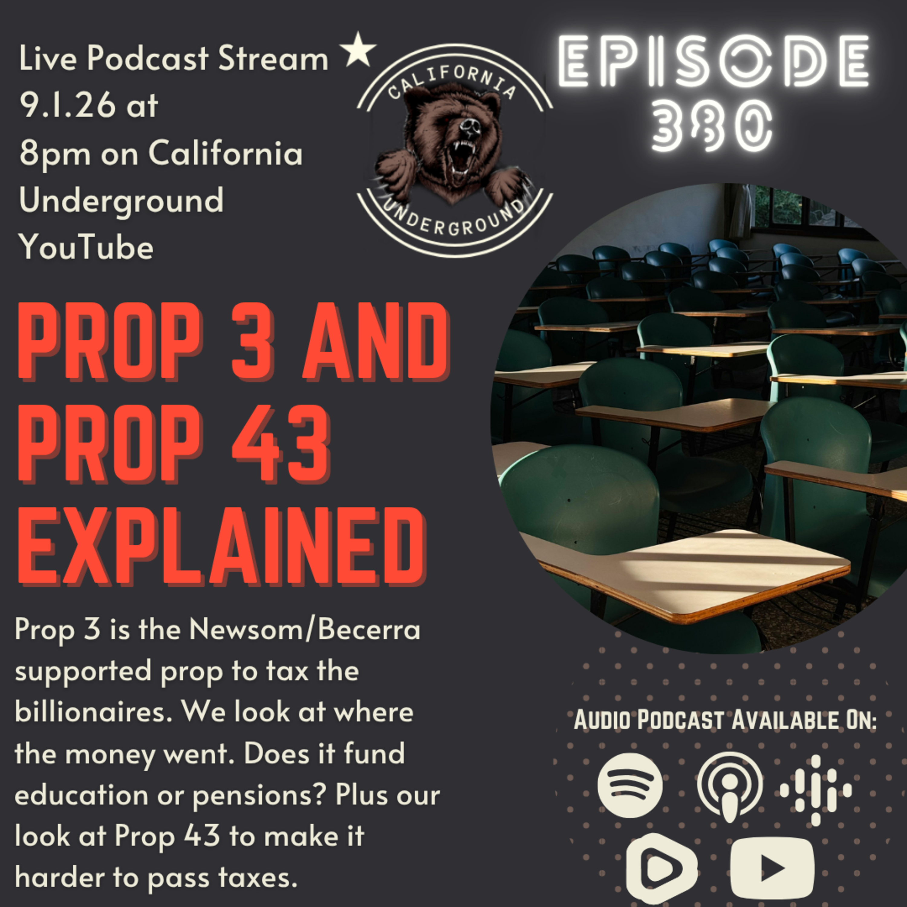 Props 3 and 43: The Pension Math and the Author Voting No episode artwork