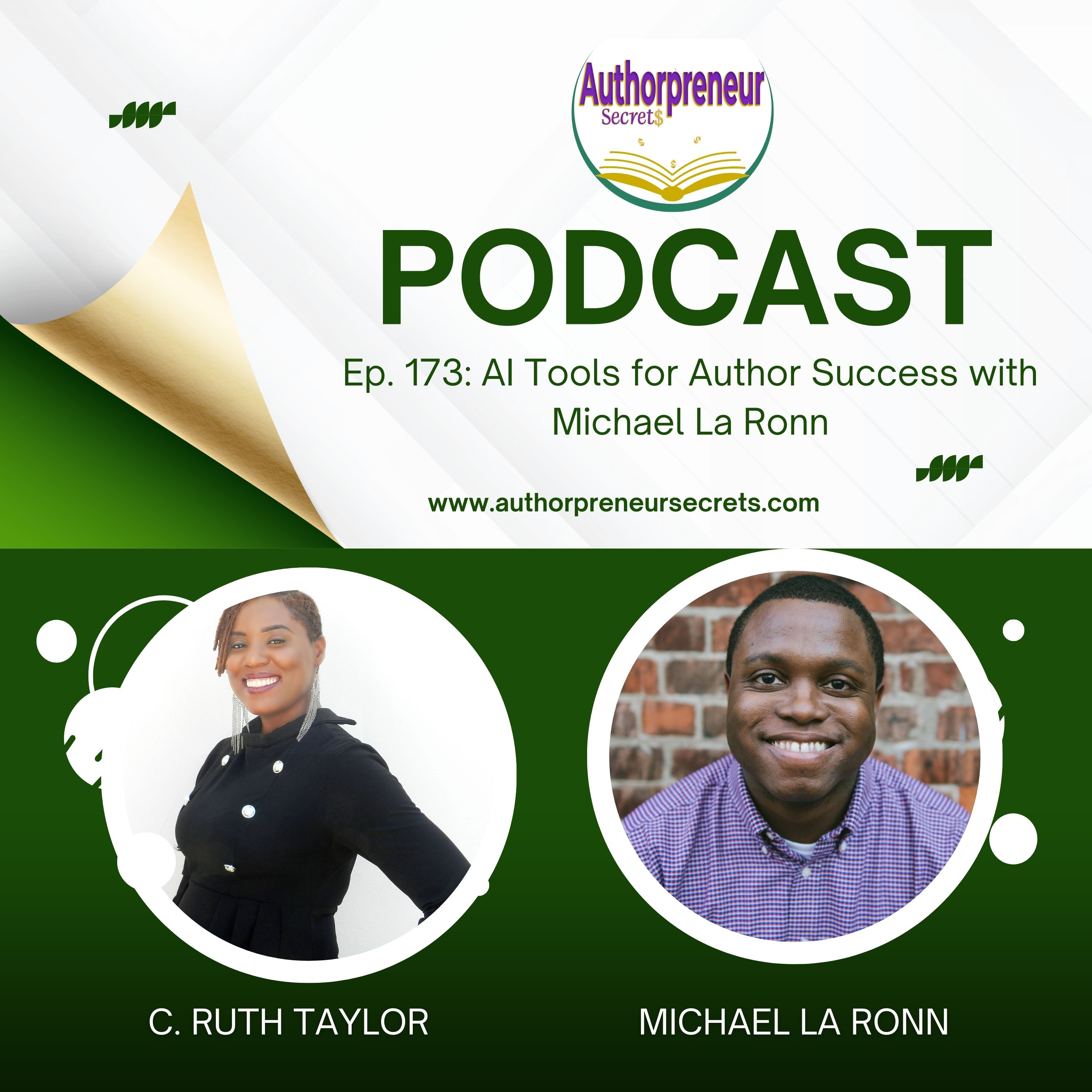 Ep. 173: Useful AI Tools for Author Success with Michael La Ronn episode artwork