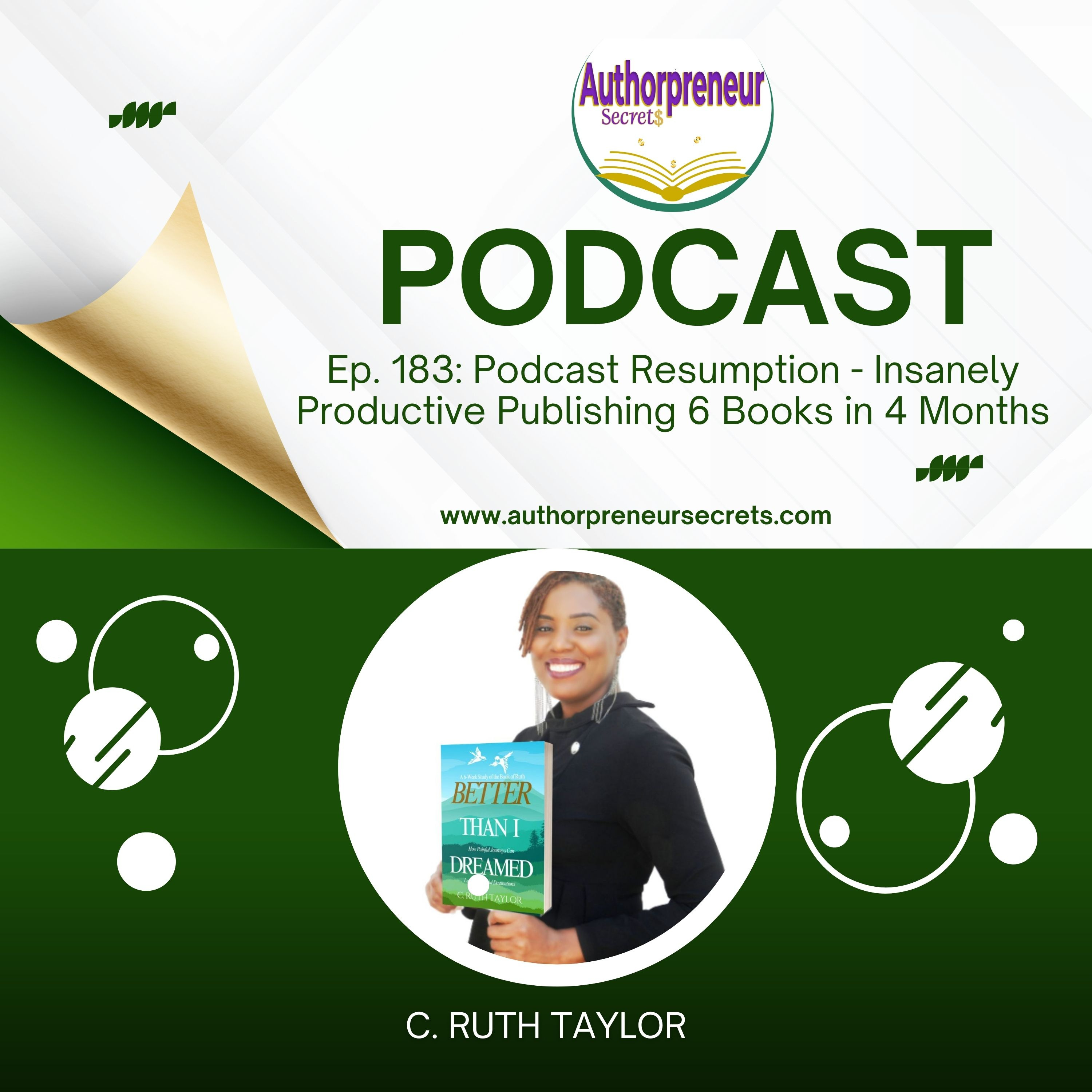 Podcast Resumption - Insanely Productive - Writing and Publishing 6 Books in 4 months episode artwork