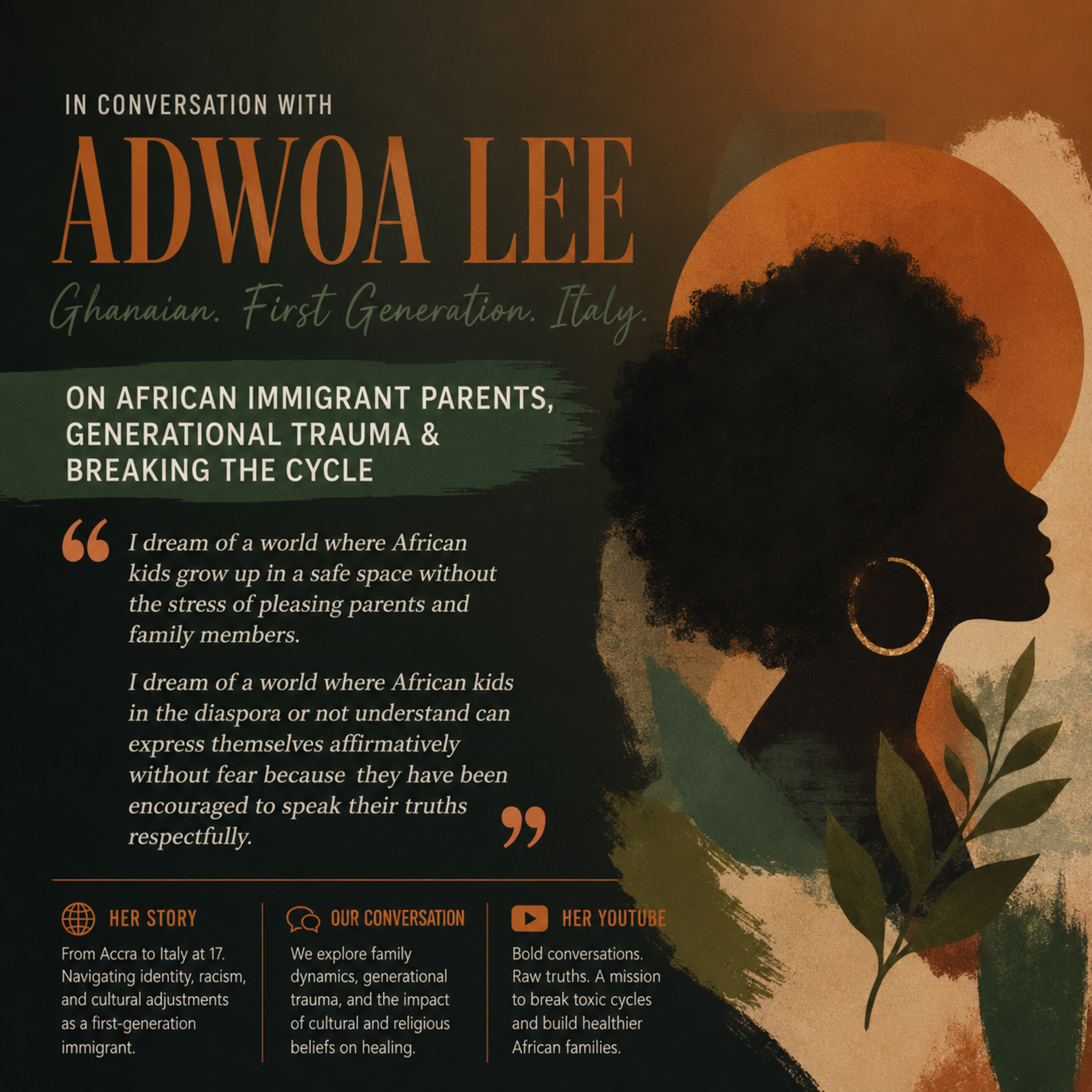 SE4/EP 44: African Parents Need to Hear This | Breaking Generational Trauma & Healing with Adwoa Lee episode artwork