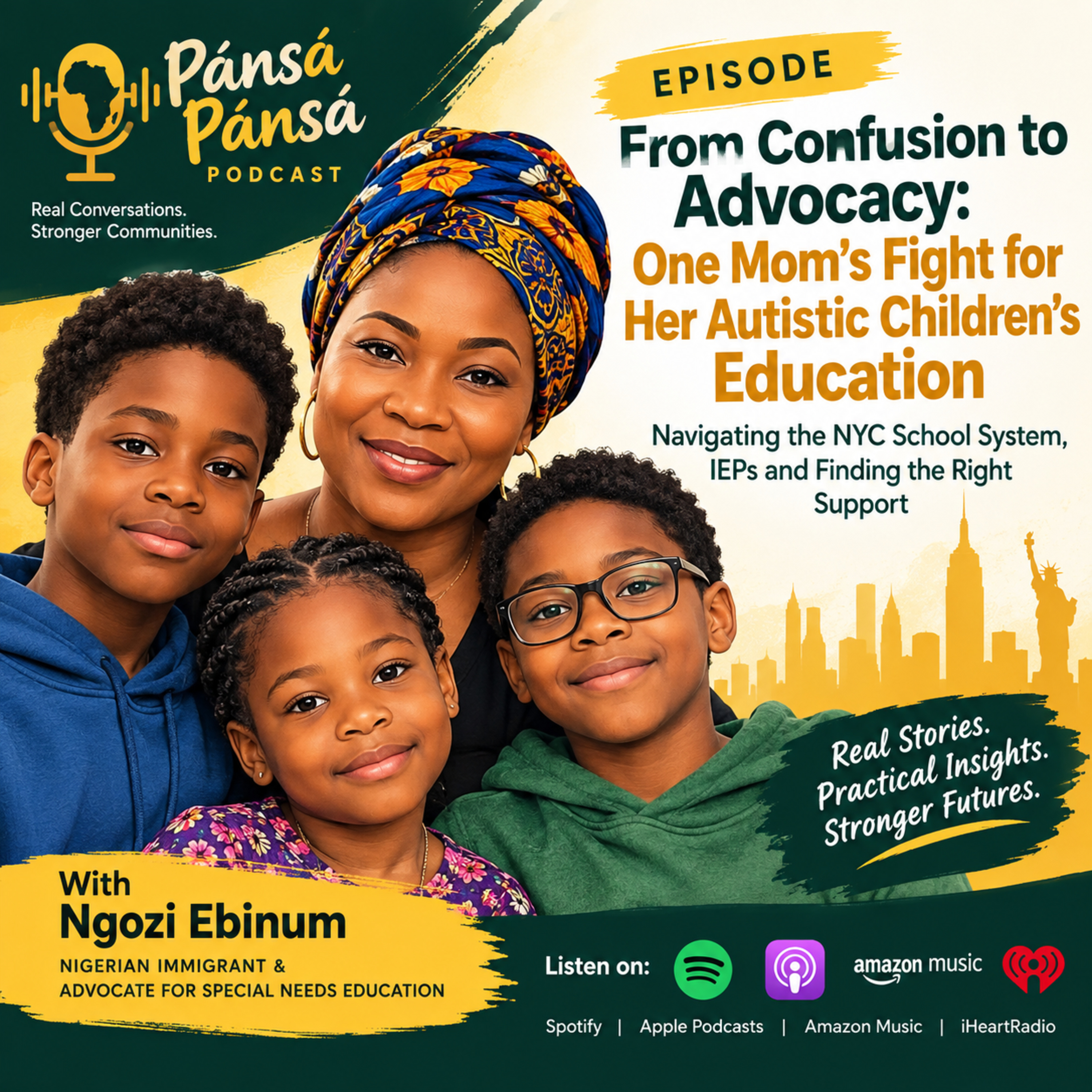 SE4/EP33: The Hidden Struggles of African Immigrant Parents Raising Autistic Children with Ngozi Ebinum:  episode artwork