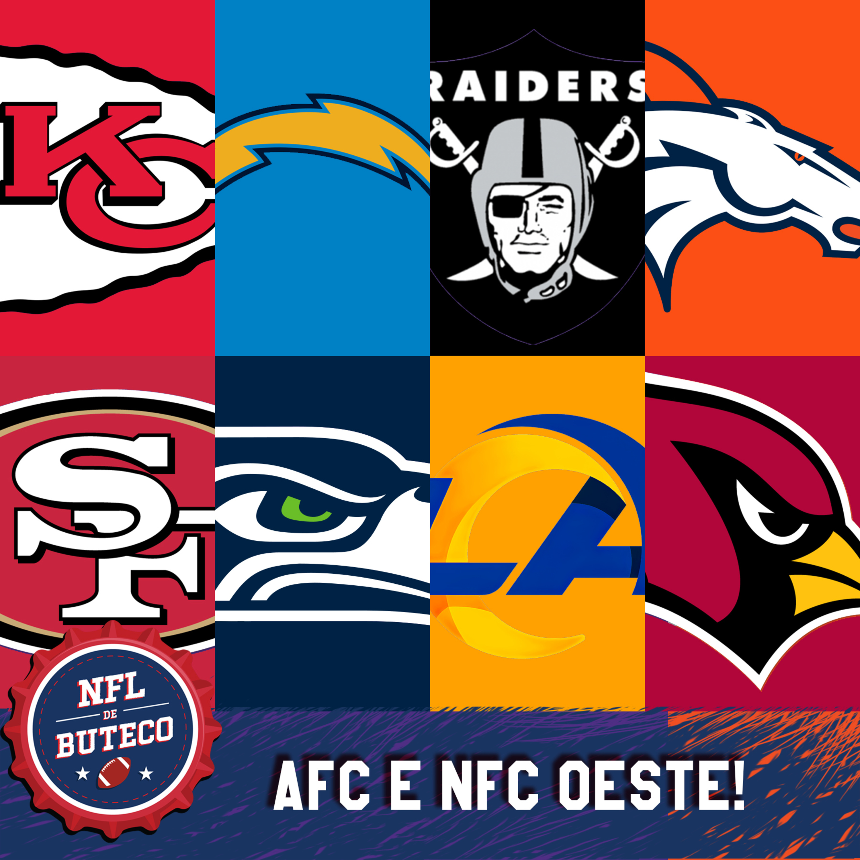EP#225 - Previsões NFC e AFC Oeste 2023!