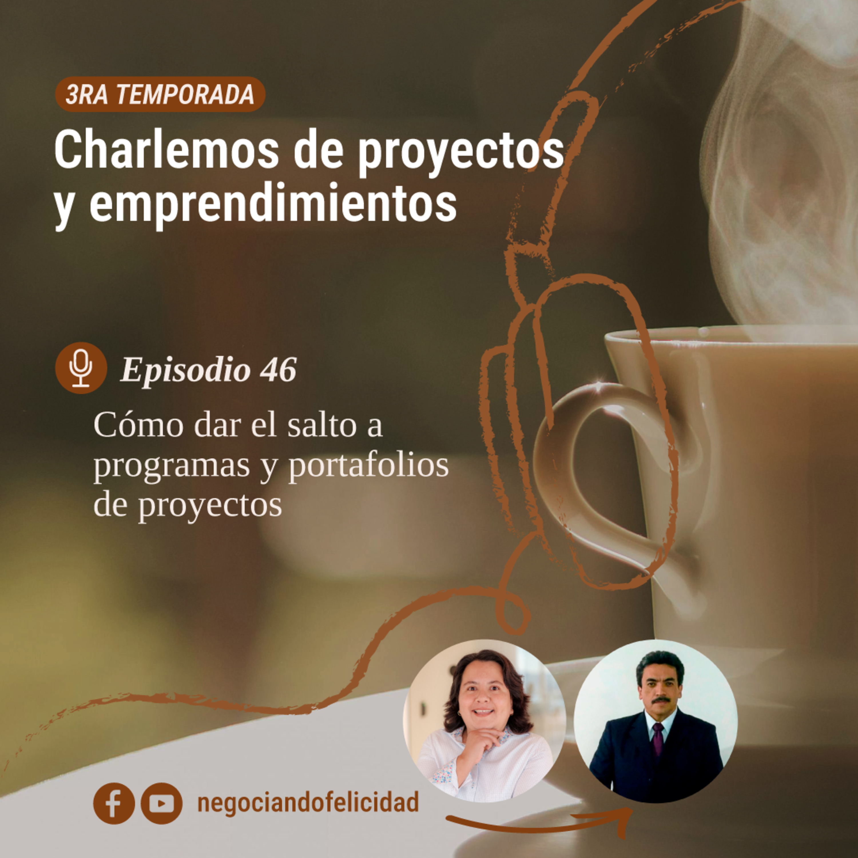Portada de Charlemos de proyectos y emprendimientos