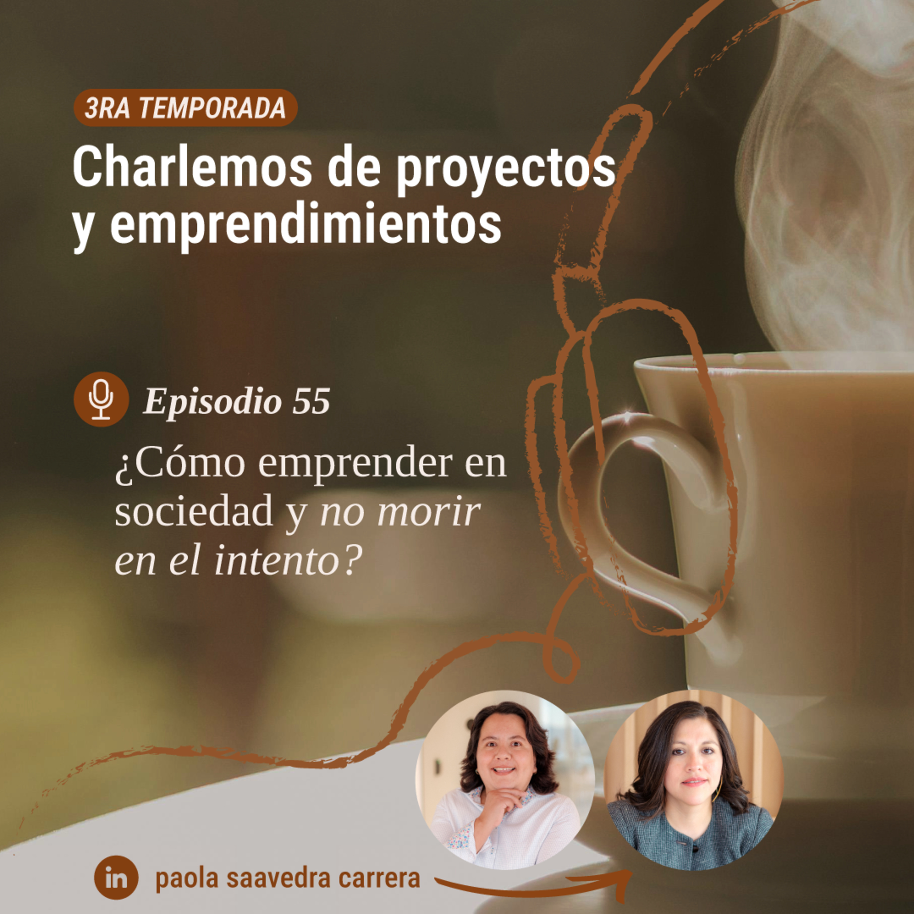 Portada de Charlemos de proyectos y emprendimientos
