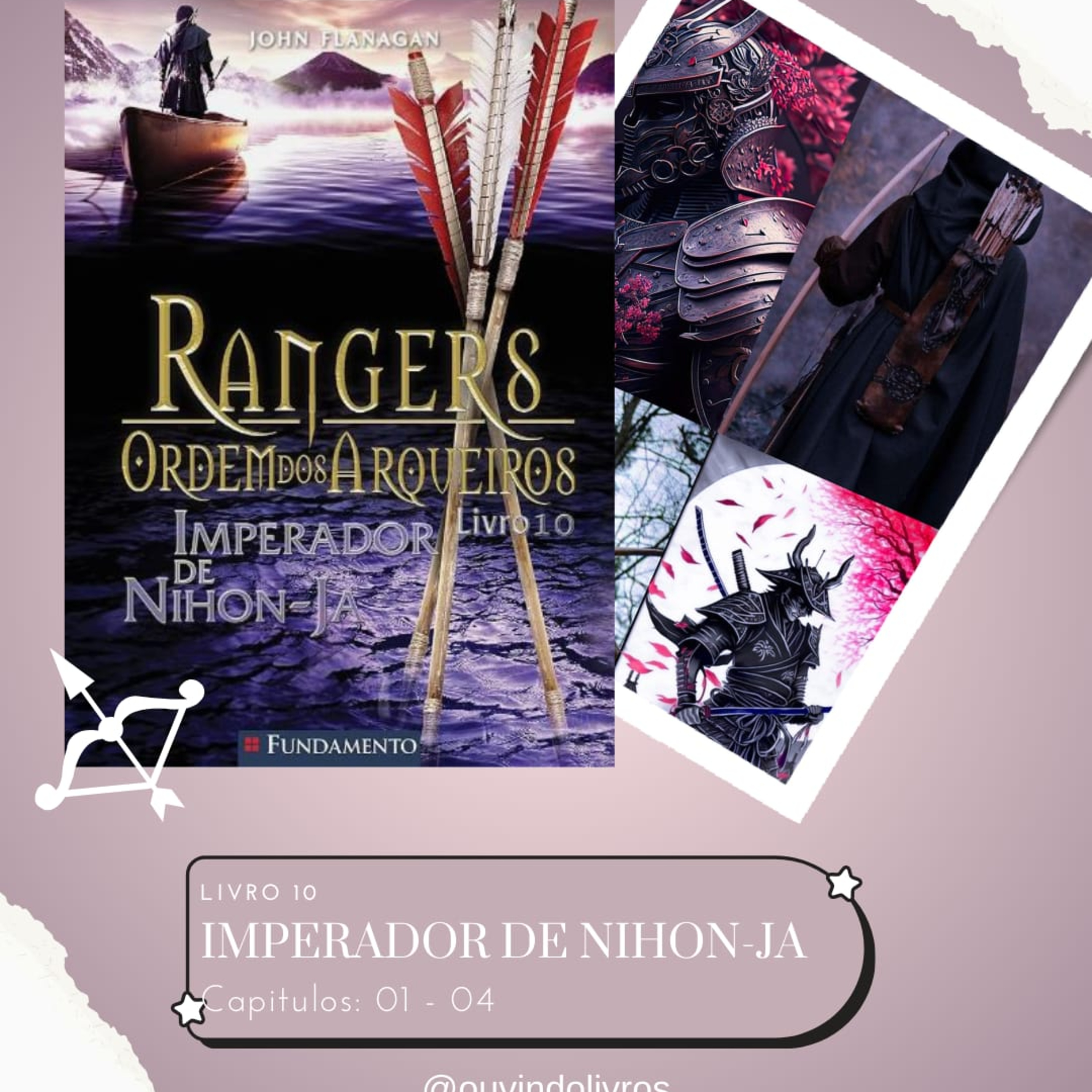 (AudioLivro Audiobook) Rangers - Ordem dos Arqueiros - Imperador de Nihon-Ja - Cap. 01 ao 04