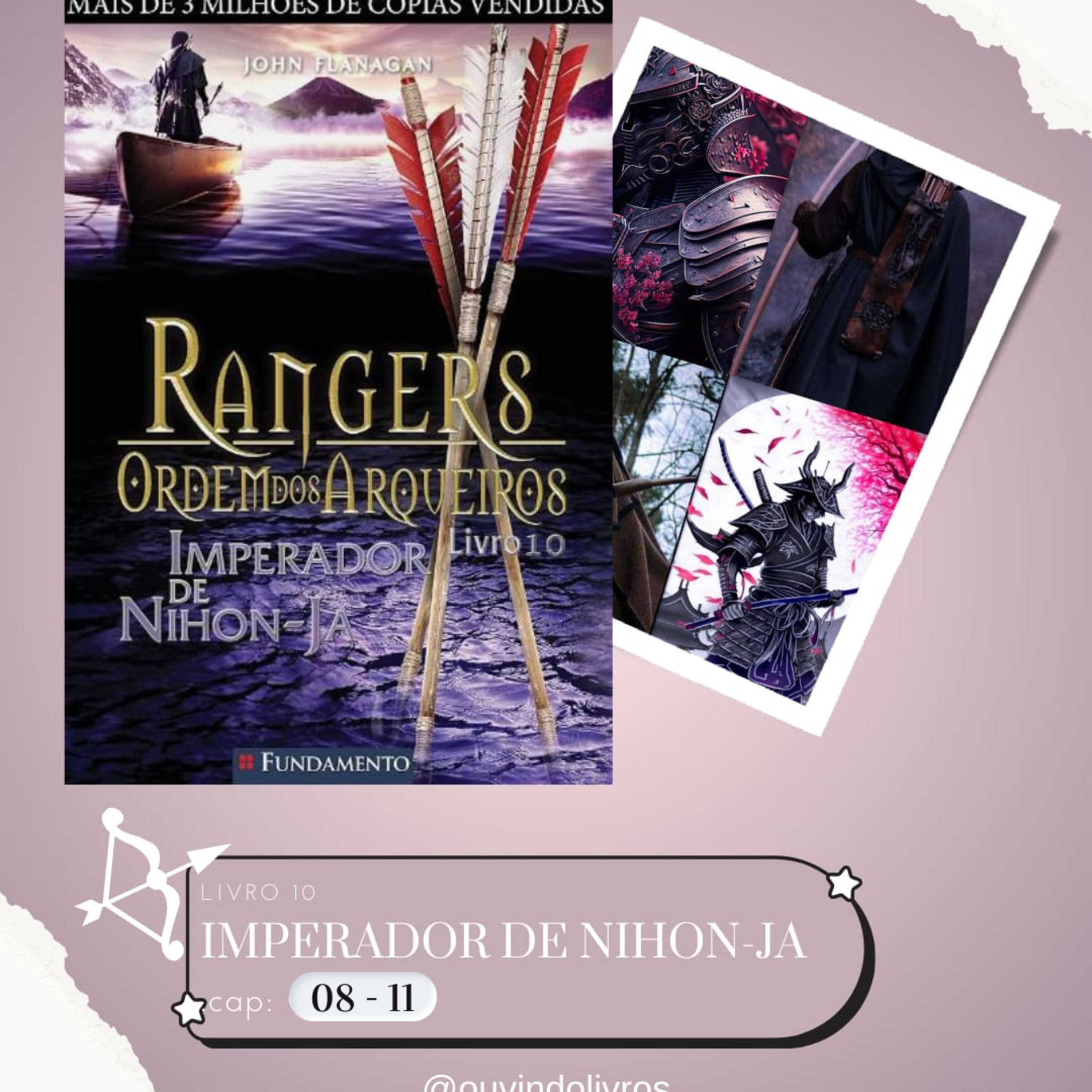 (AudioLivro Audiobook) Rangers - Ordem dos Arqueiros - Imperador de Nihon-Ja - Cap. 08 ao 11