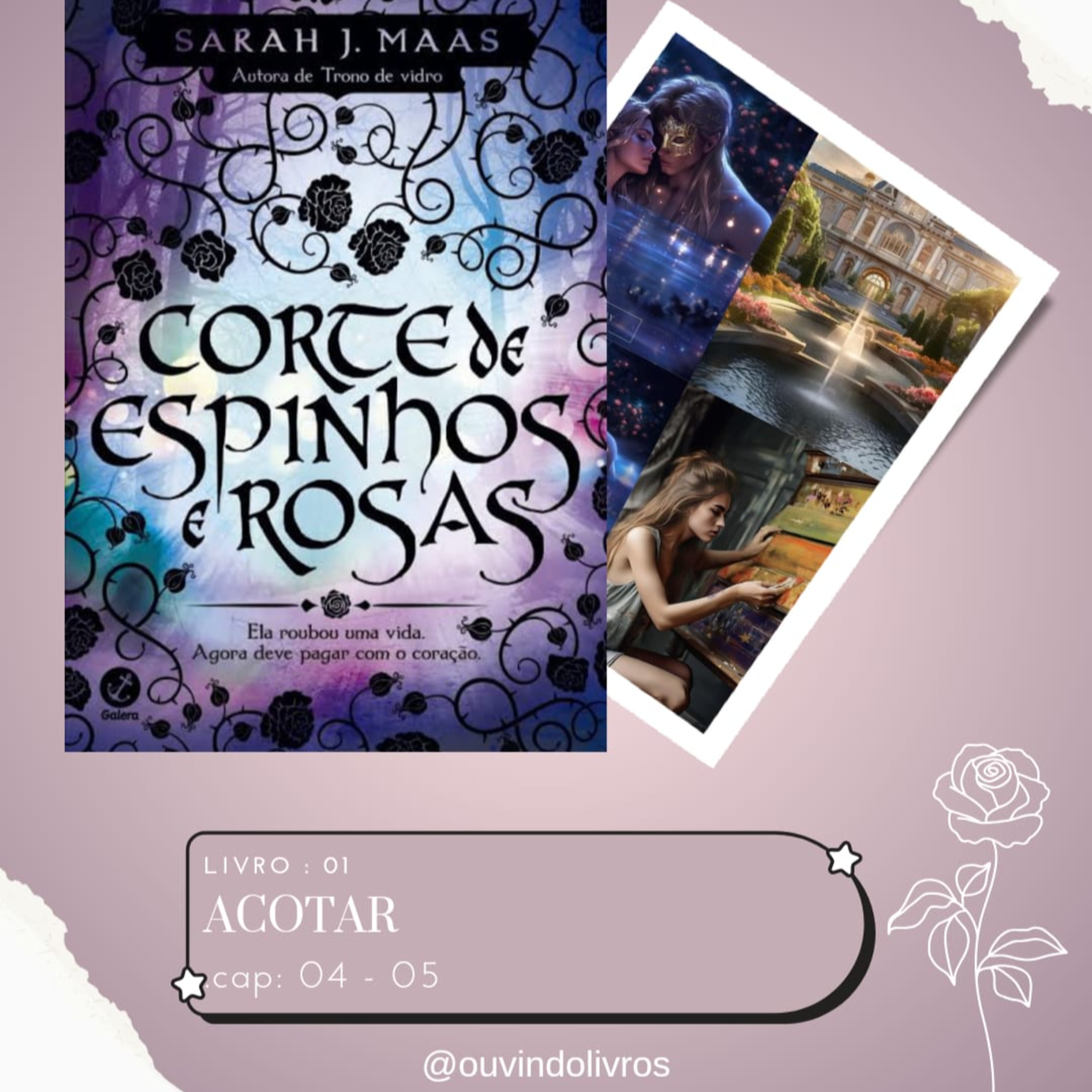 +16 (AudioLivro Audiobook) - A.C.O.T.A.R - Corte de Espinhos e Rosas - Capítulo 04 e 05