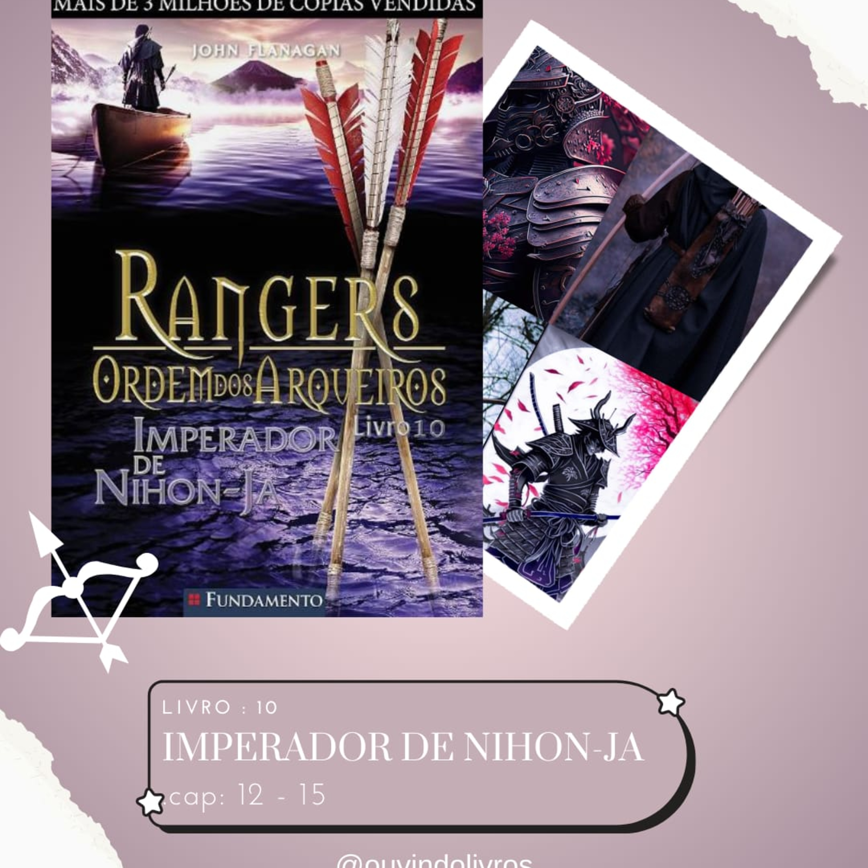 (AudioLivro Audiobook) Rangers - Ordem dos Arqueiros - Imperador de Nihon-Ja - Cap. 12 ao 15