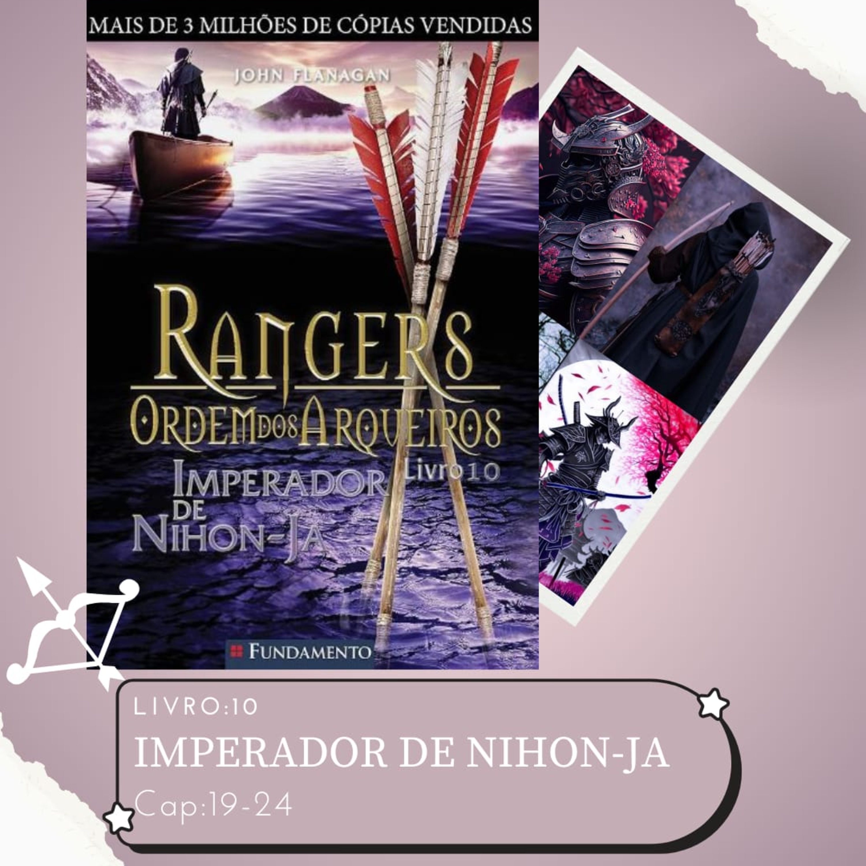 (AudioLivro Audiobook) Rangers - Ordem dos Arqueiros - Imperador de Nihon-Ja - Cap. 19 ao 24