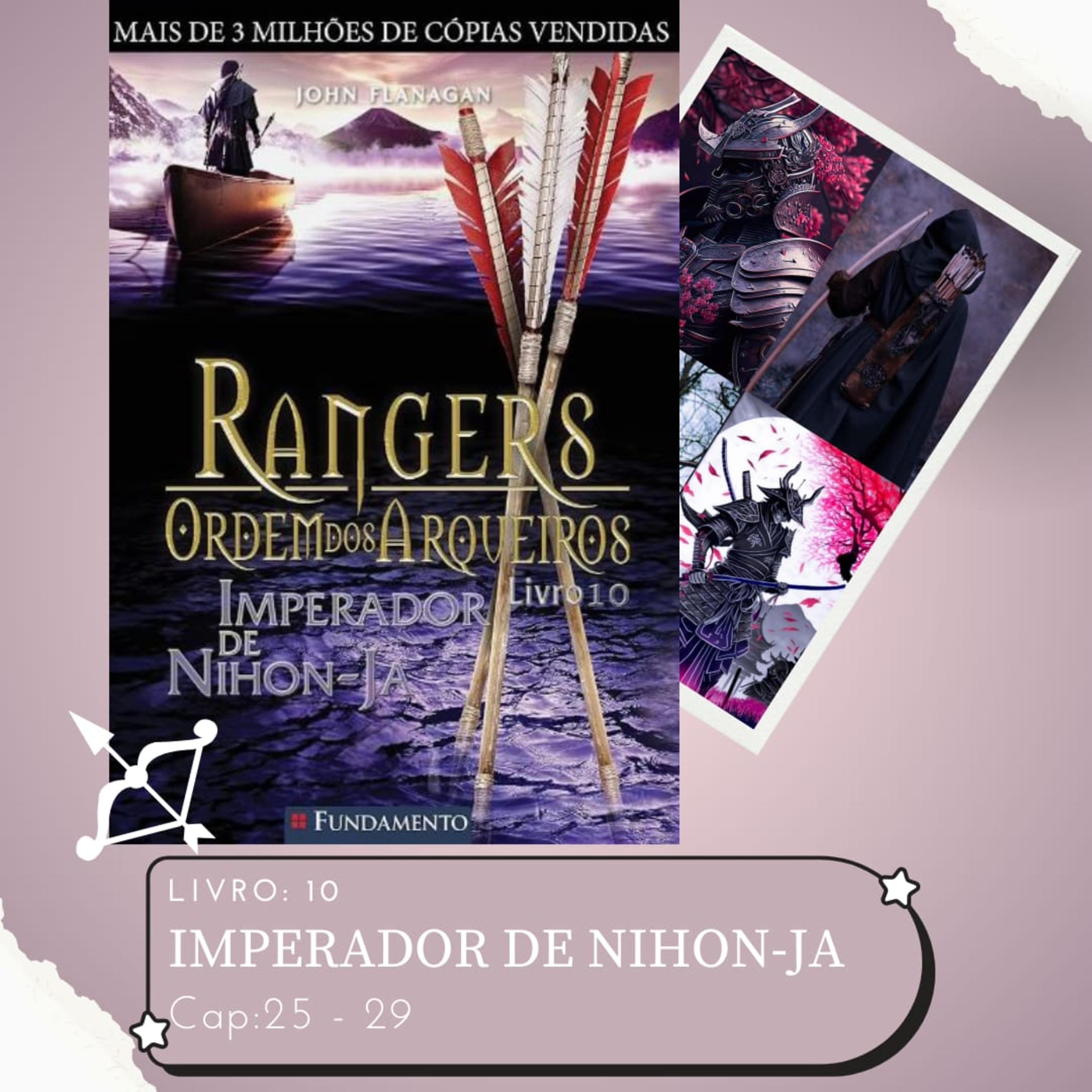 (AudioLivro Audiobook) Rangers - Ordem dos Arqueiros - Imperador de Nihon-Ja - Cap. 25 ao 29