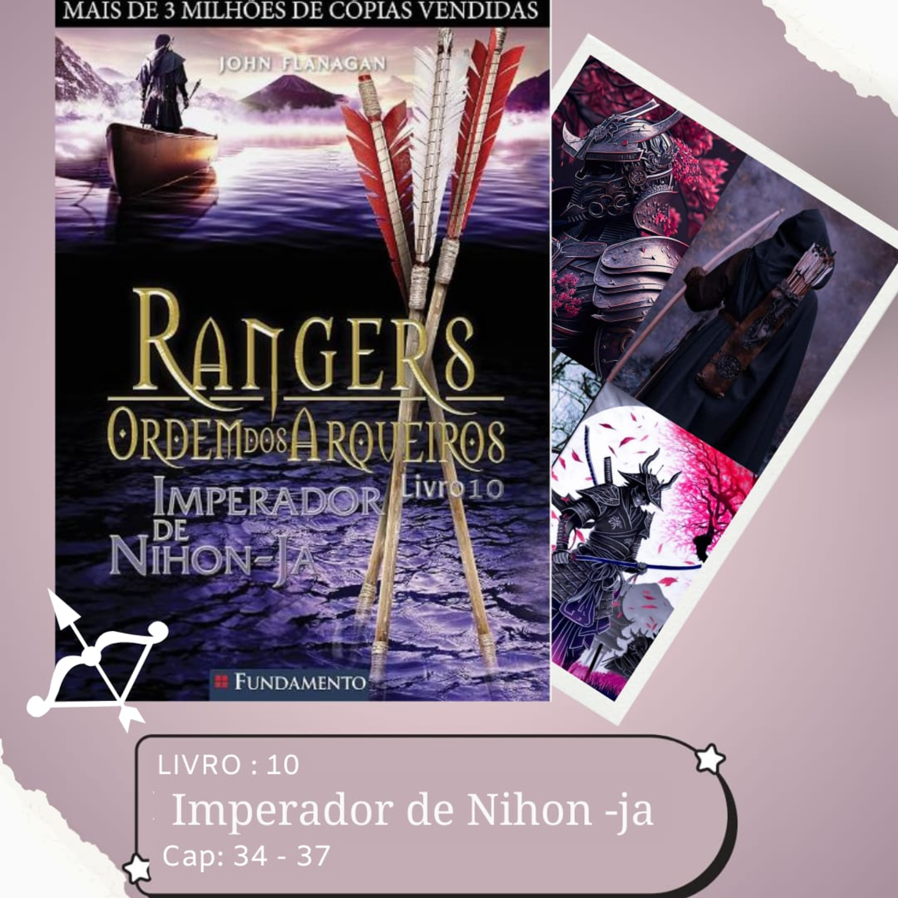(AudioLivro Audiobook) Rangers - Ordem dos Arqueiros - Imperador de Nihon-Ja - Cap. 34 ao 37