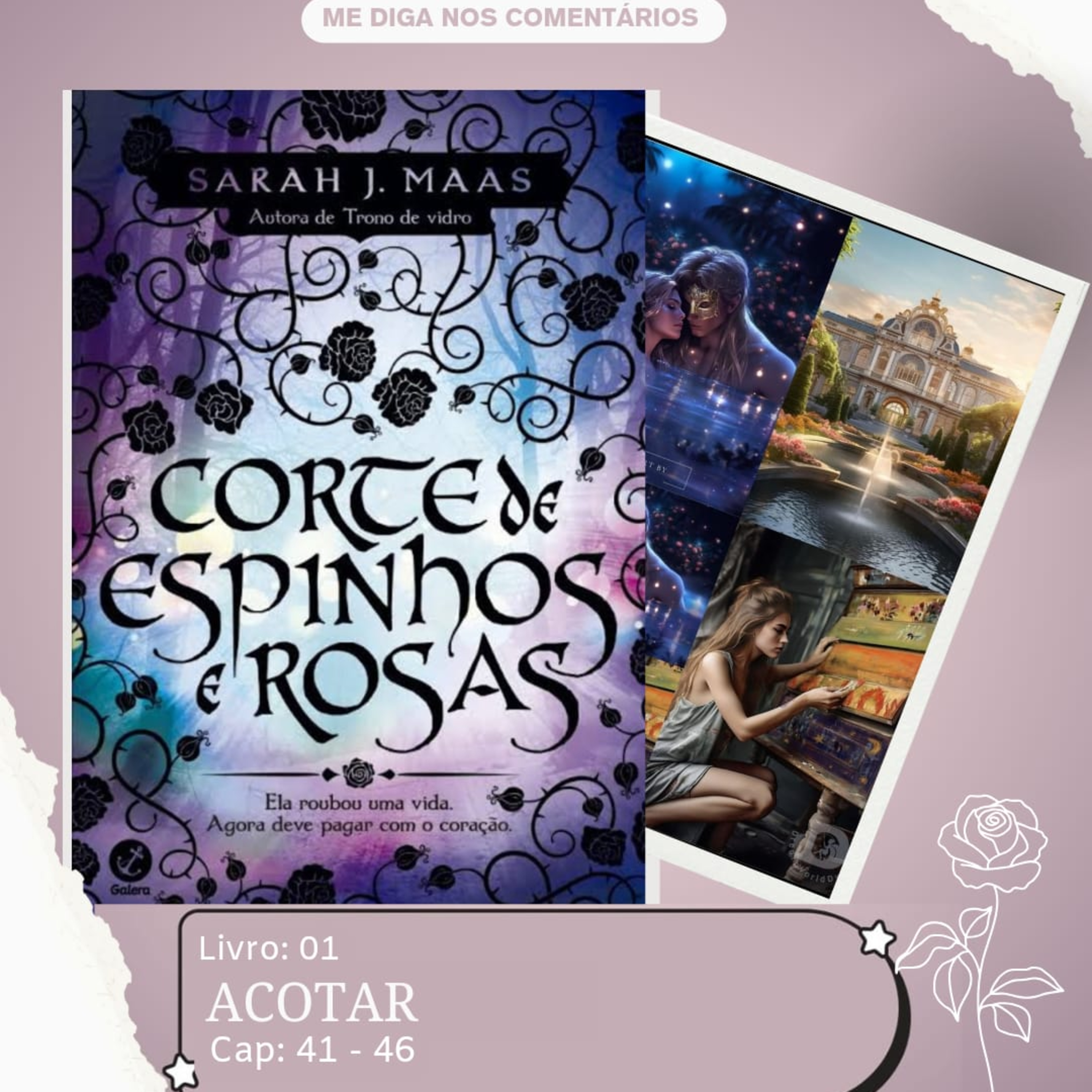 +16 (AudioLivro Audiobook) - ACOTAR - Corte de Espinhos e Rosas - Capítulo 41 e 46 - FINAL