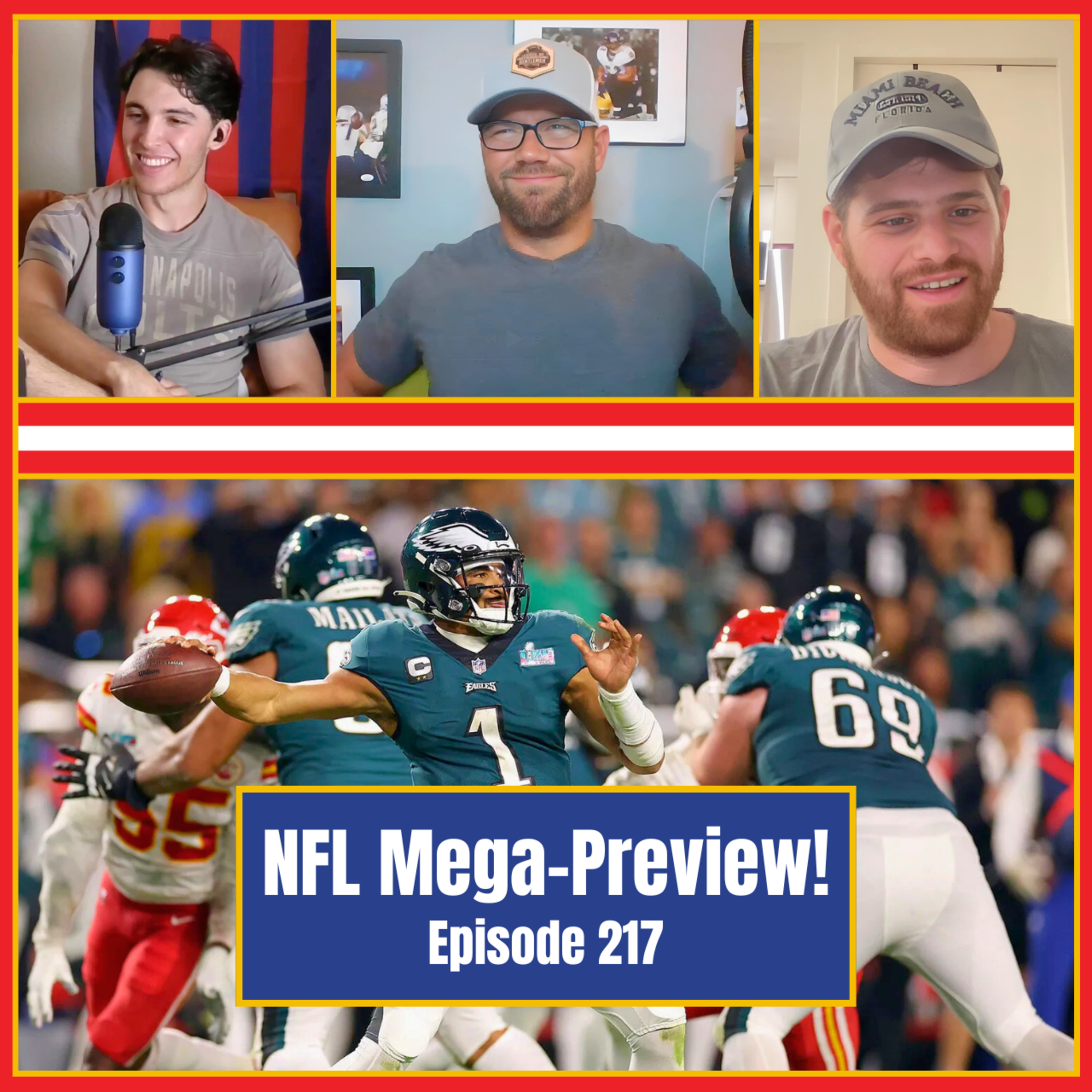 Bobby Anthony Joins, Full NFL Preview, Way Too Early NFL Playoff Predictions | Episode 217 episode artwork