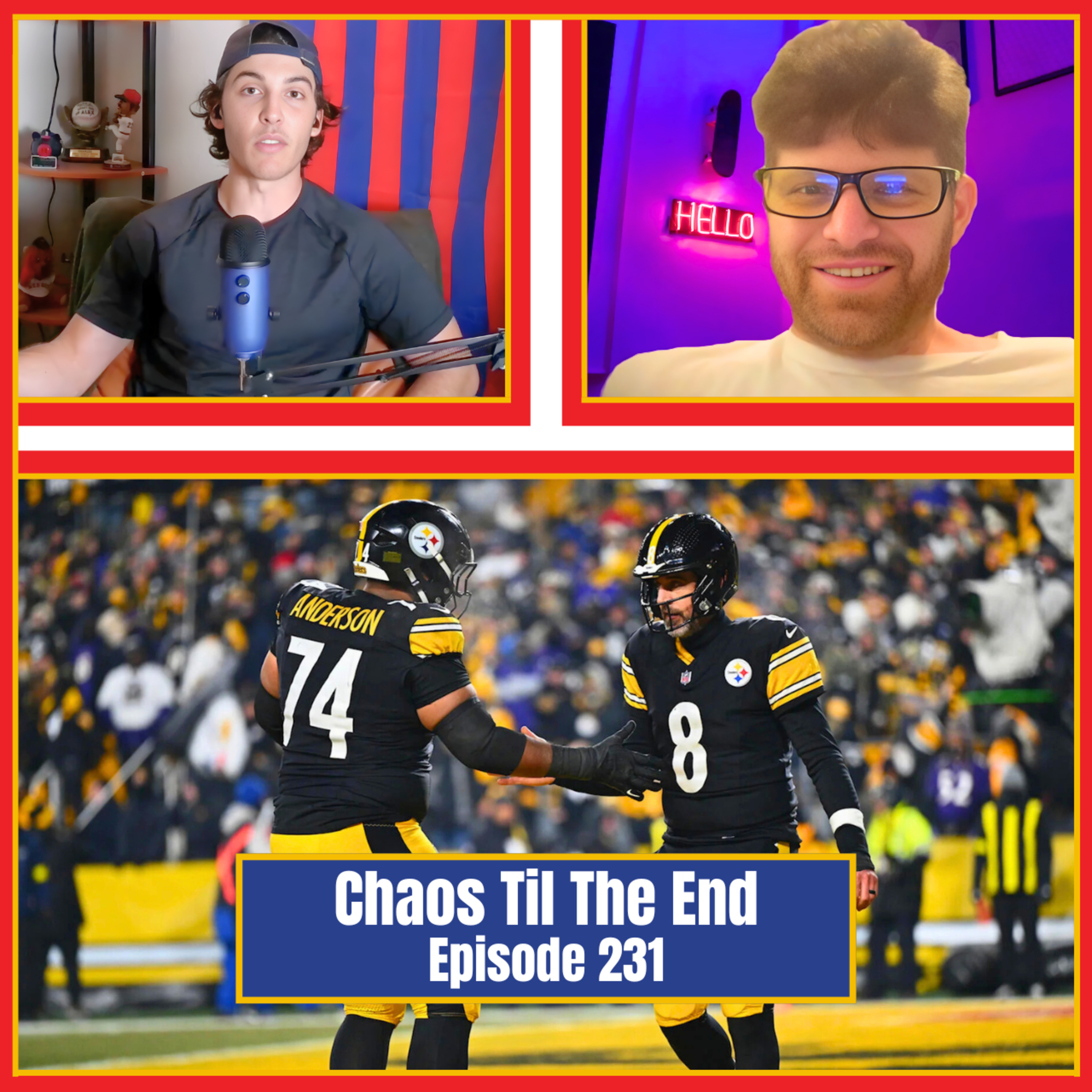 Harbaugh Gone, Everyone Matters in the NFC South & Tomlin Game | Episode 231 episode artwork