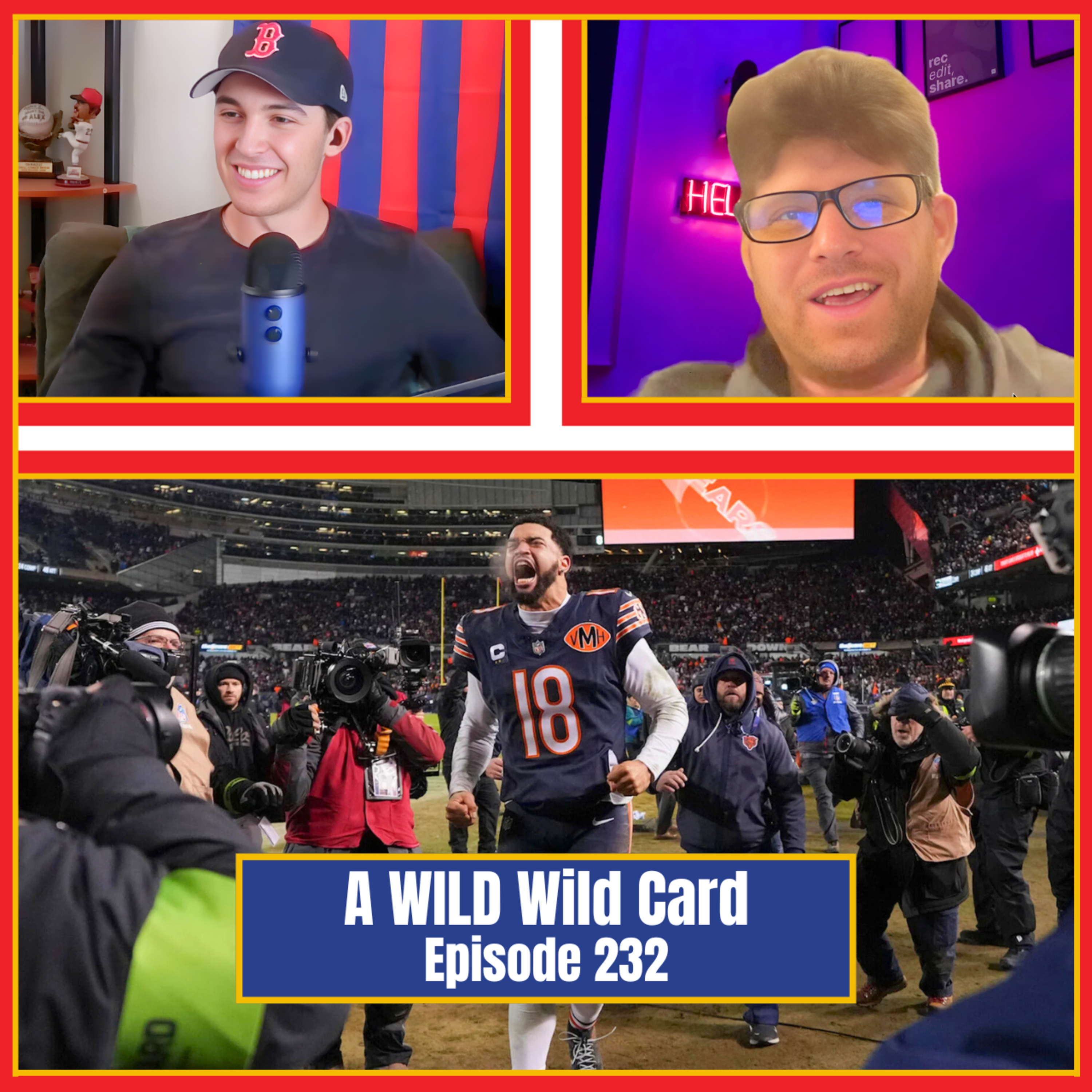 A WILD Wild Card, Harbaugh Gone & Rodgers is Done | Episode 232 episode artwork